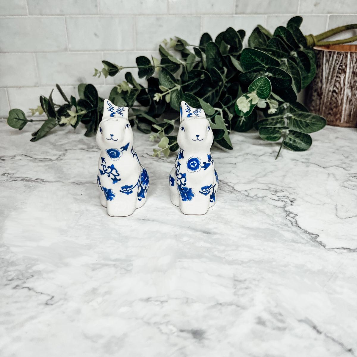Gia Roma Kitchen Acessories Blue Bunny Shakers