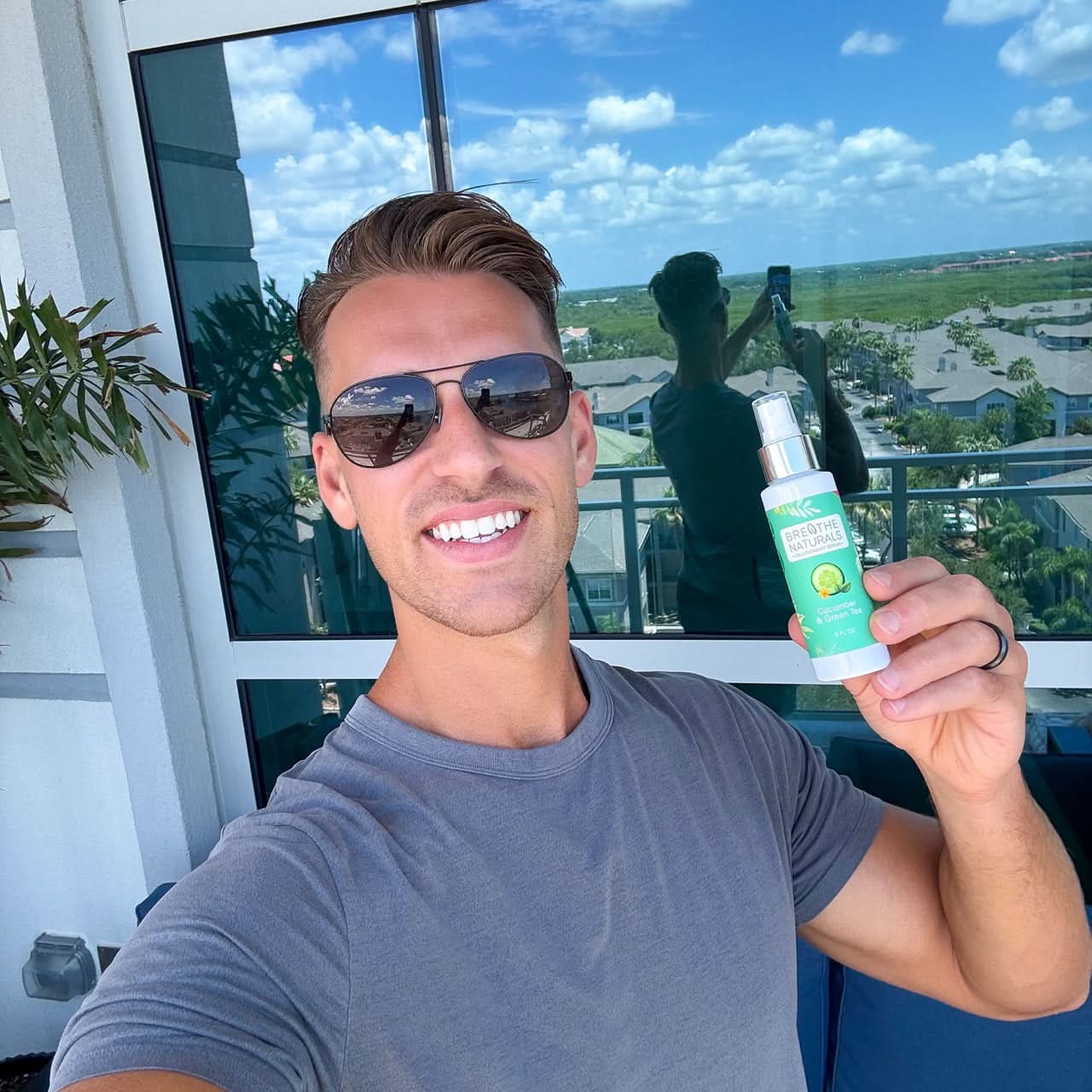 Breathe Naturals Deodorant Deodorant Cucumber & Green Tea Spray Deodorant