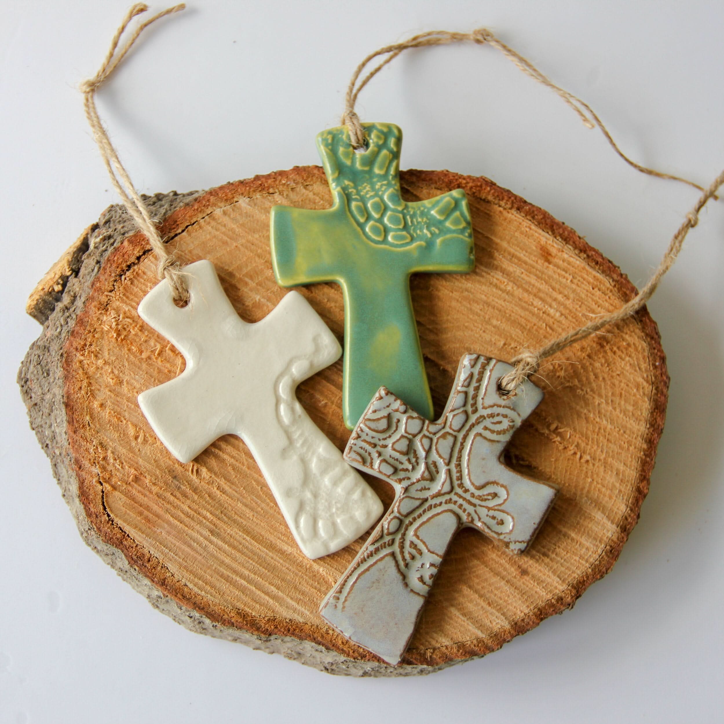 Flared Cross Ornament - My American Goods