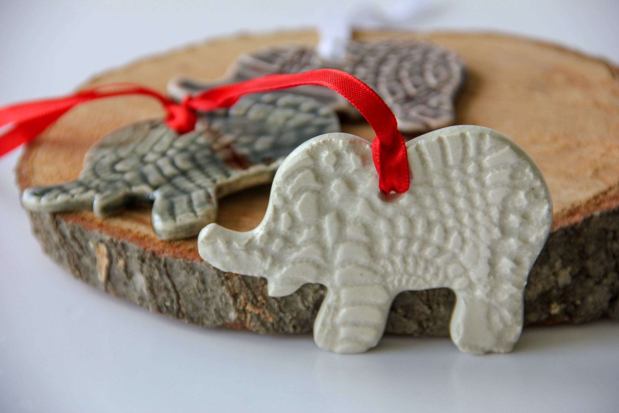 prodigalpottery Ceramic Elephant Ornament