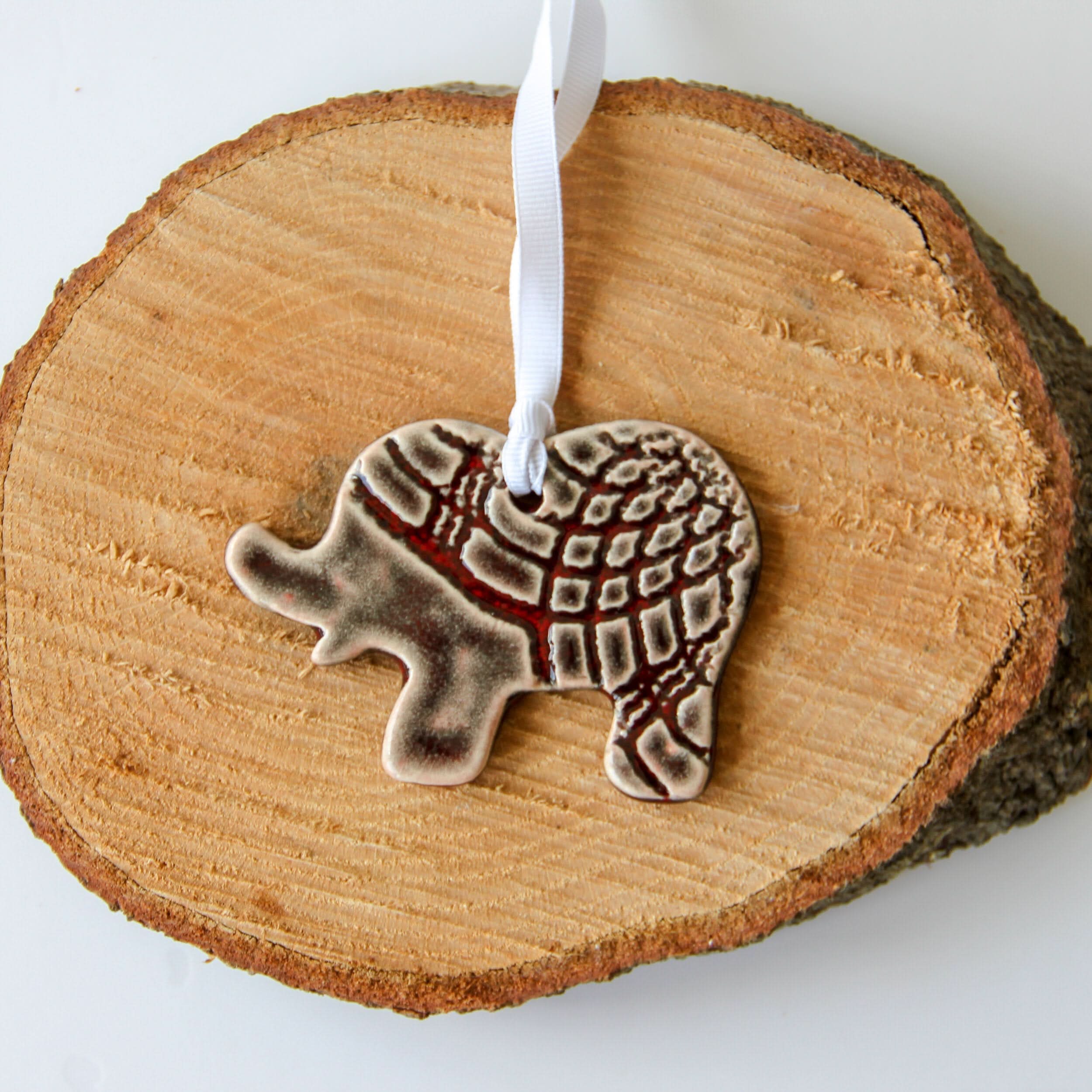 prodigalpottery Ceramic Elephant Ornament