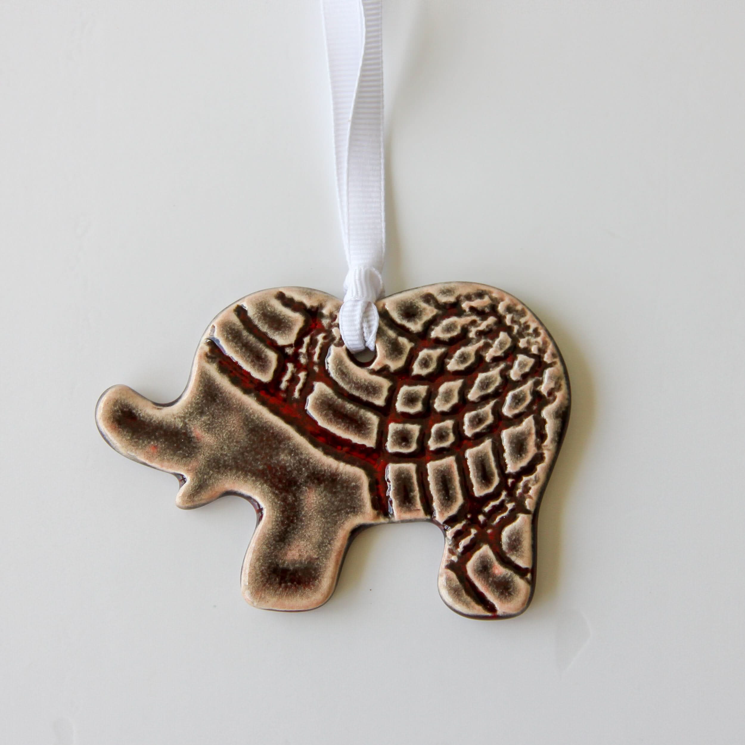 prodigalpottery Ceramic Elephant Ornament
