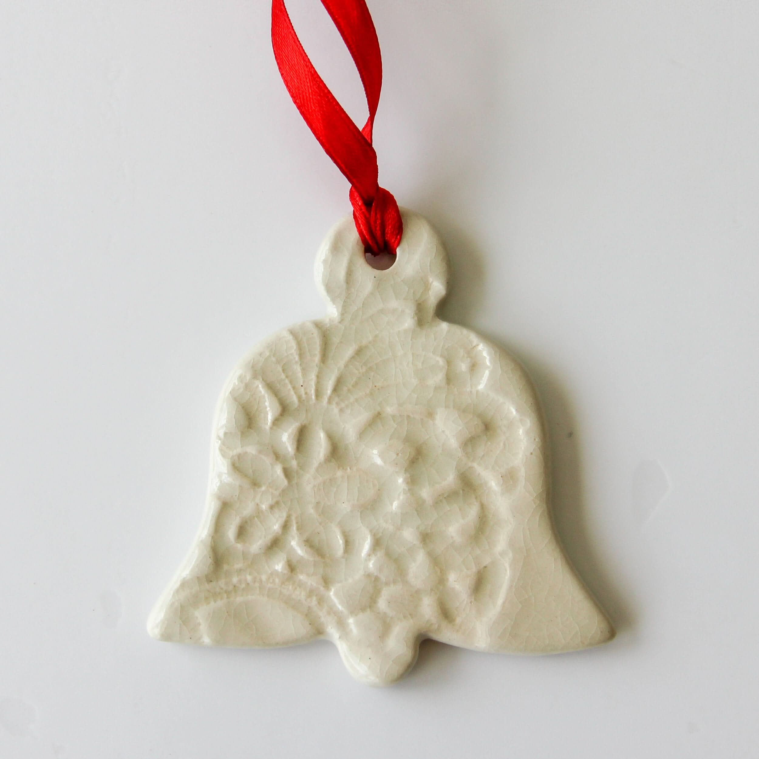 prodigalpottery Ceramic Bell Center Support Ornament