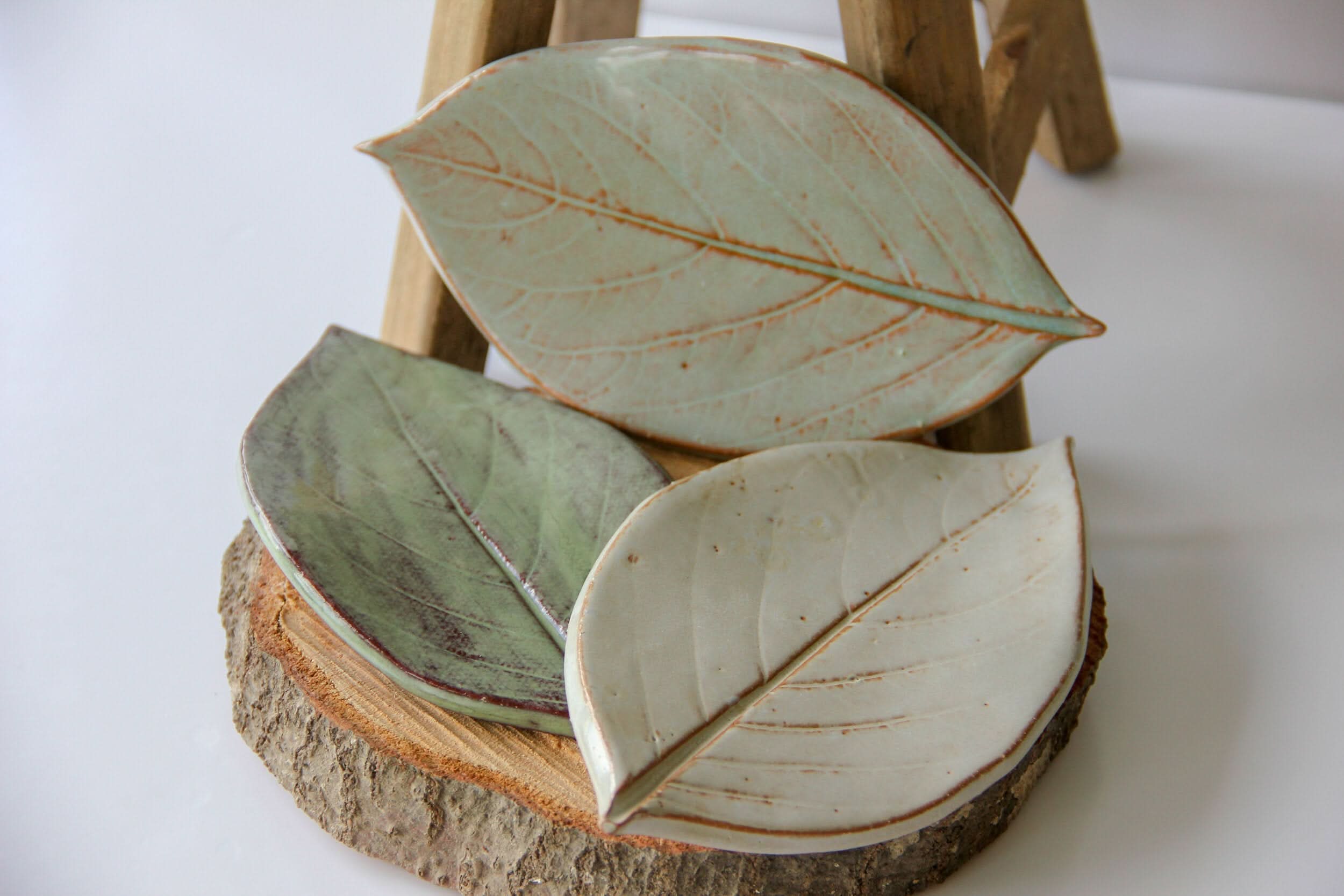 prodigalpottery Ceramic Large Leaf Dish