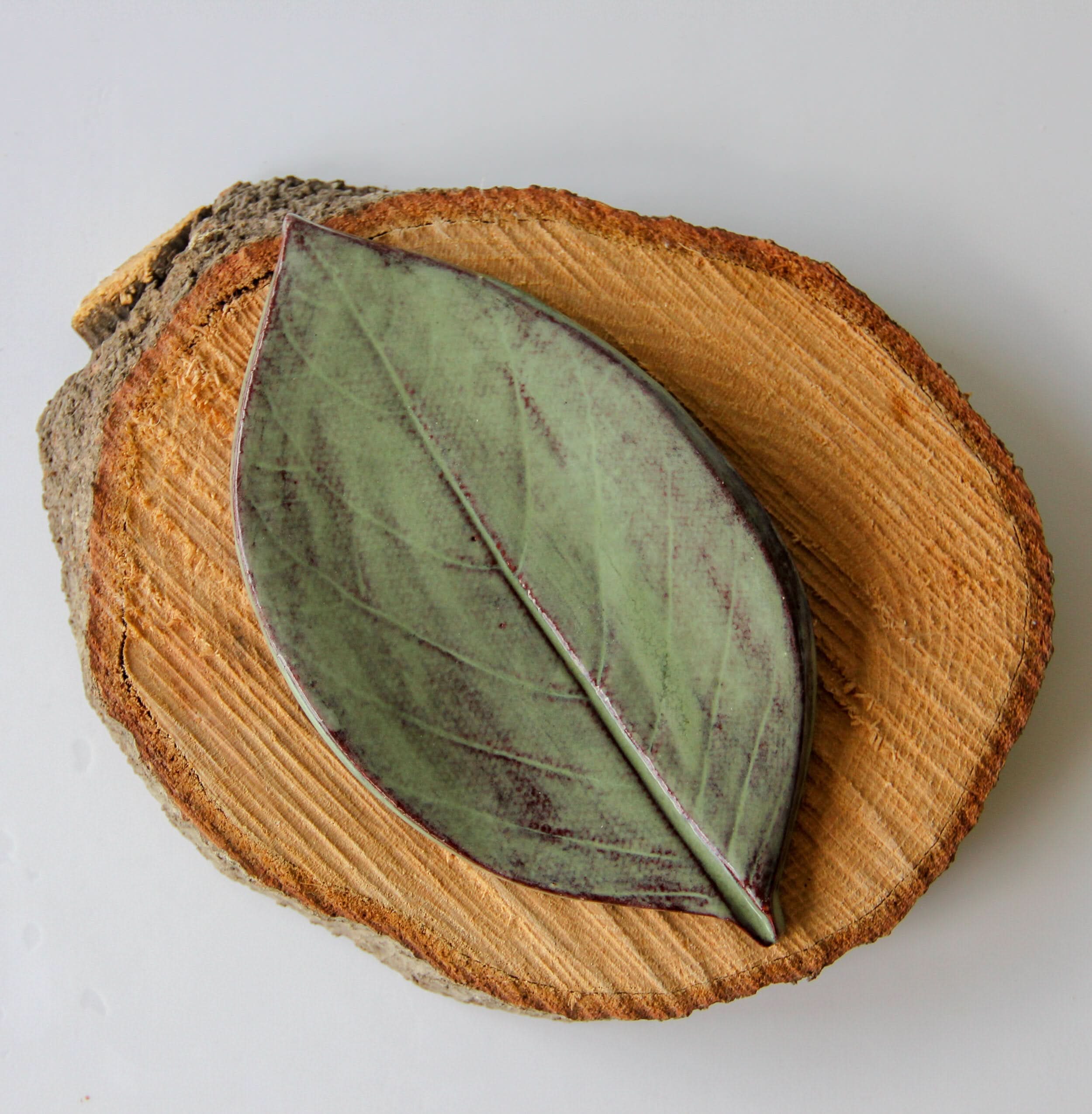 prodigalpottery Ceramic Large Leaf Dish
