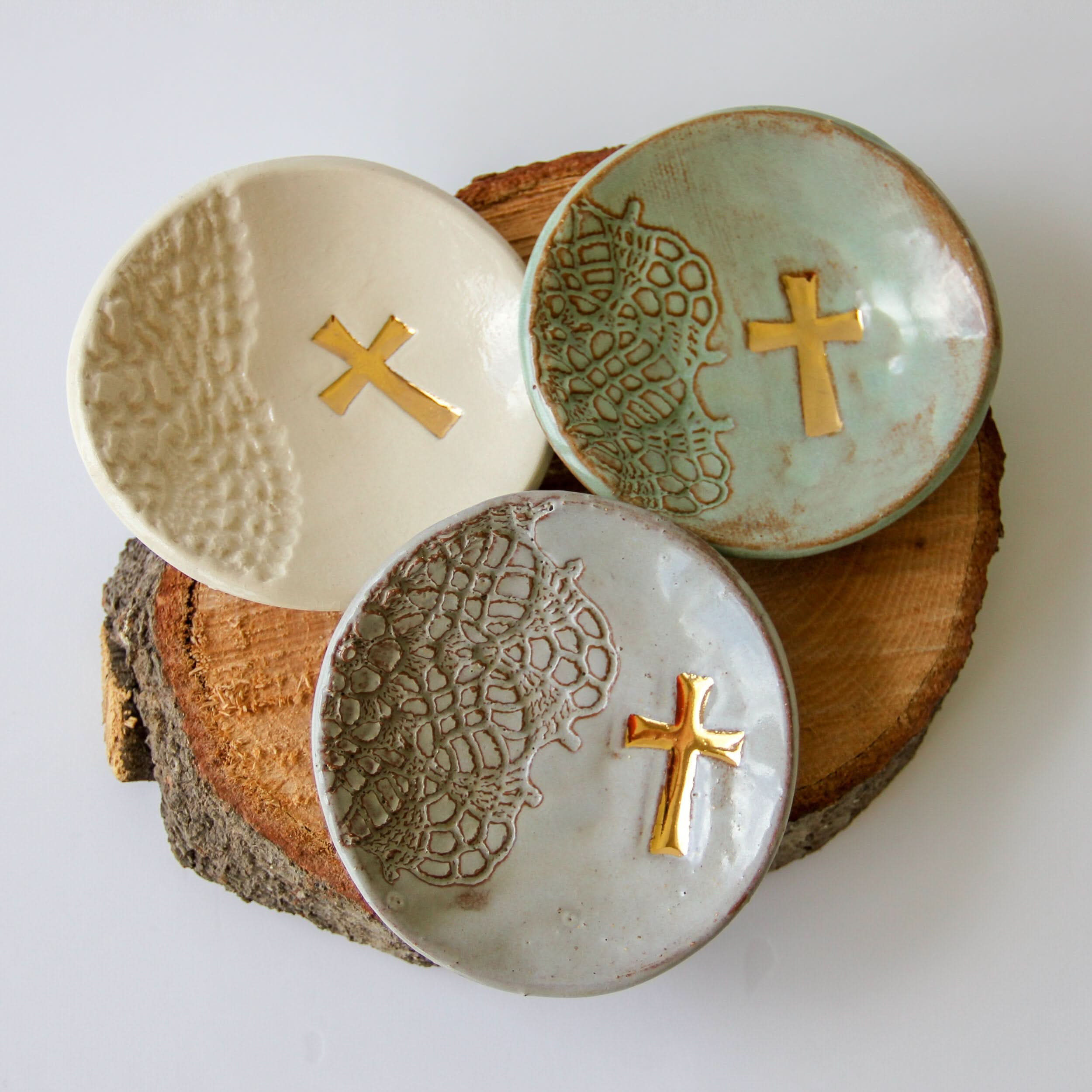 prodigalpottery Cross Ring Dish