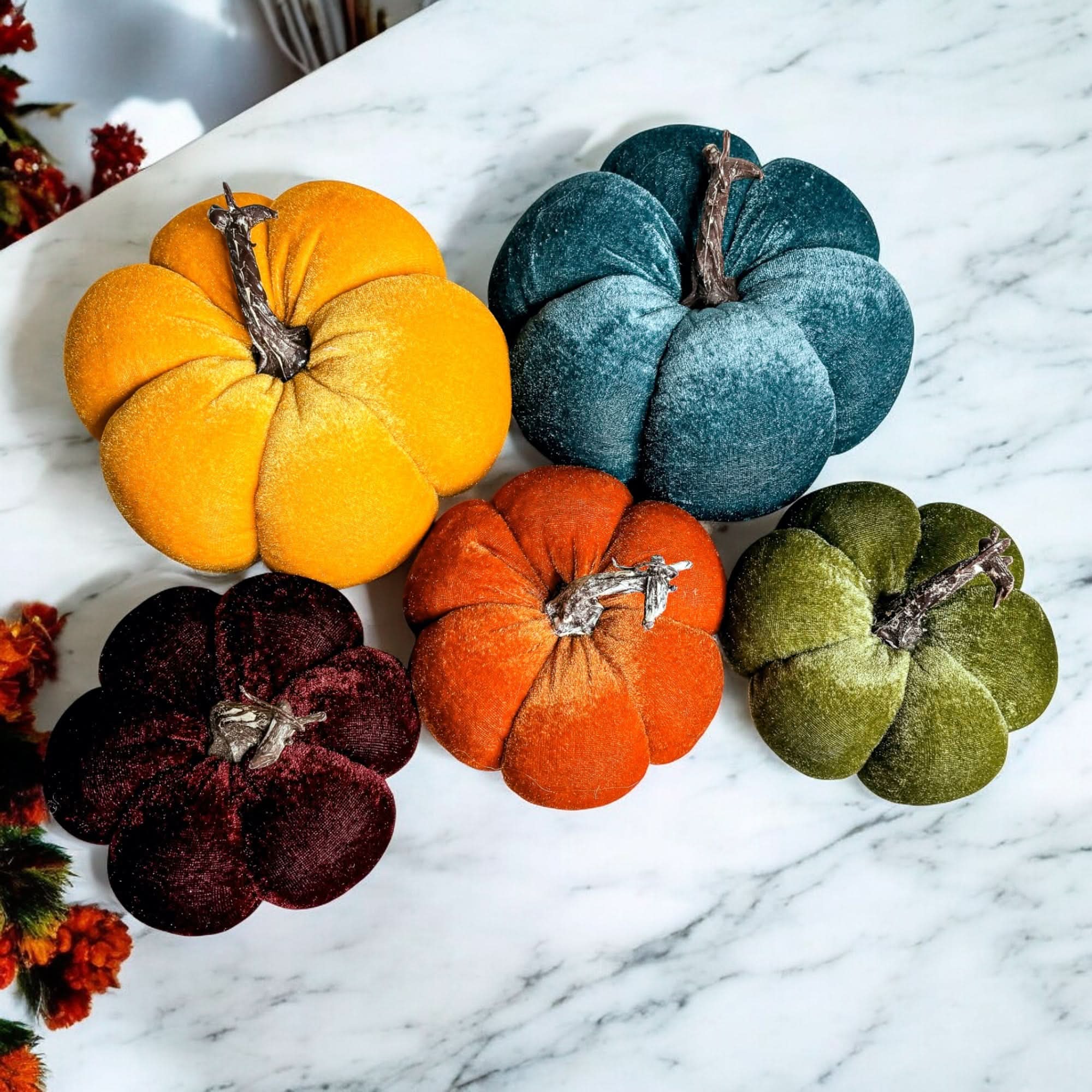 Gia Roma Pumpkins Velvet Pumpkins