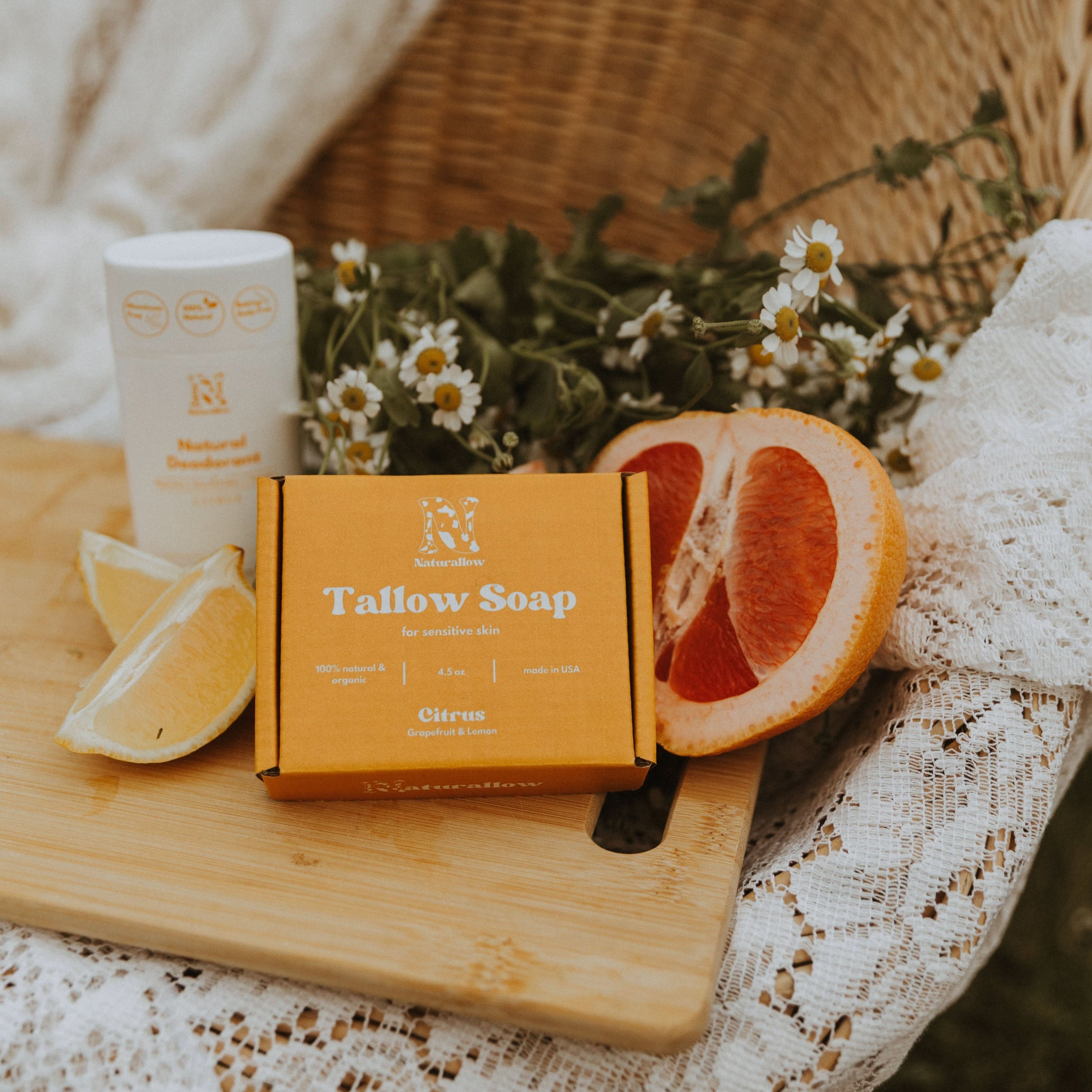 Naturallow Bar Soap Tallow Soap