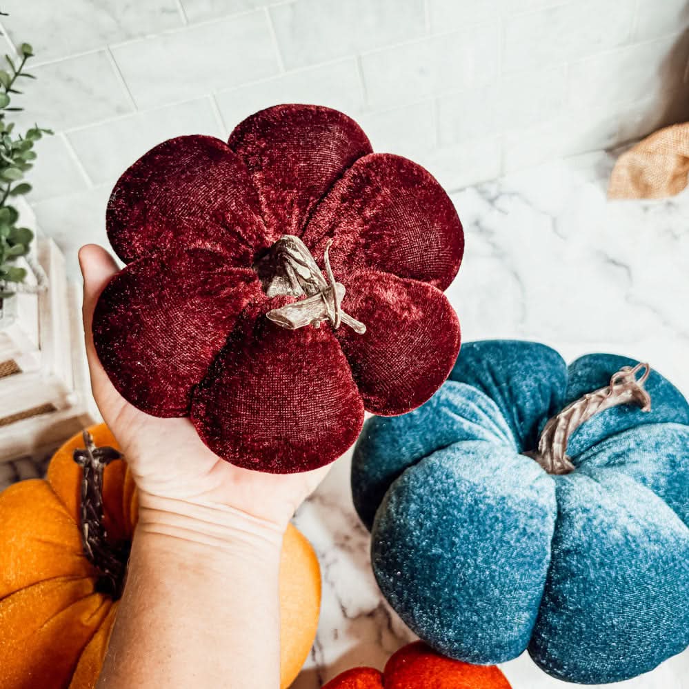 Gia Roma Pumpkins Velvet Pumpkins
