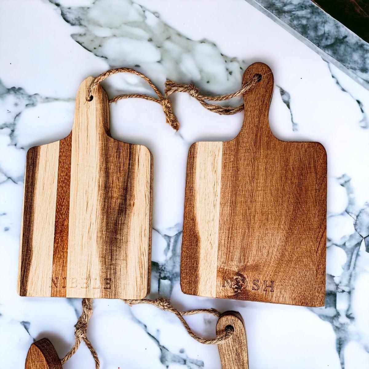 4 Charcuterie Boards | 8x4.5" - My American Goods