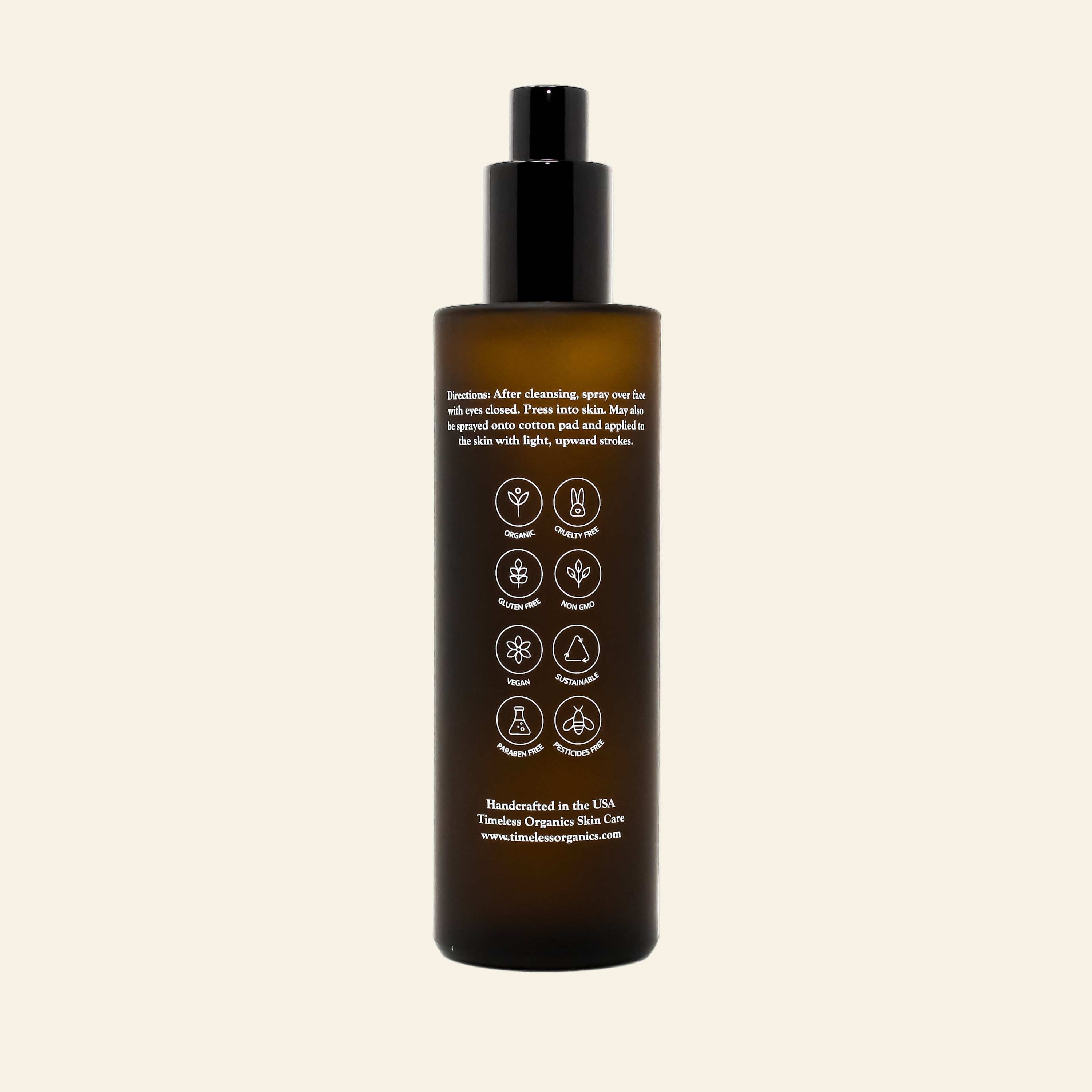 Timeless Organics Skin Care Toner UltraCalm - Hydrating Mist