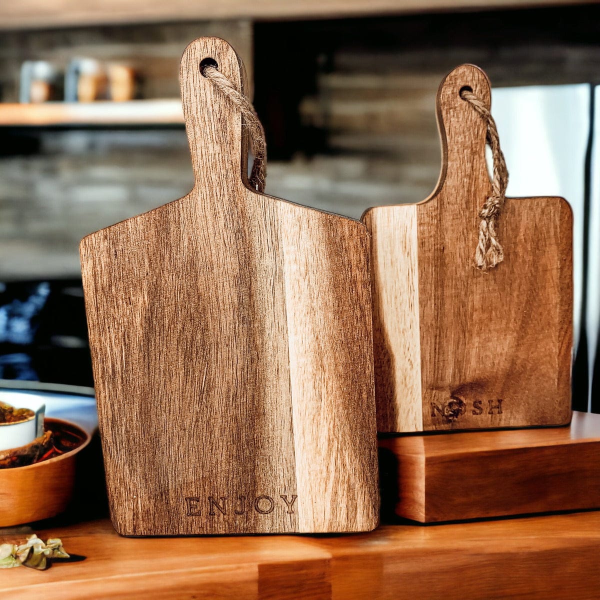 4 Charcuterie Boards | 8x4.5" - My American Goods