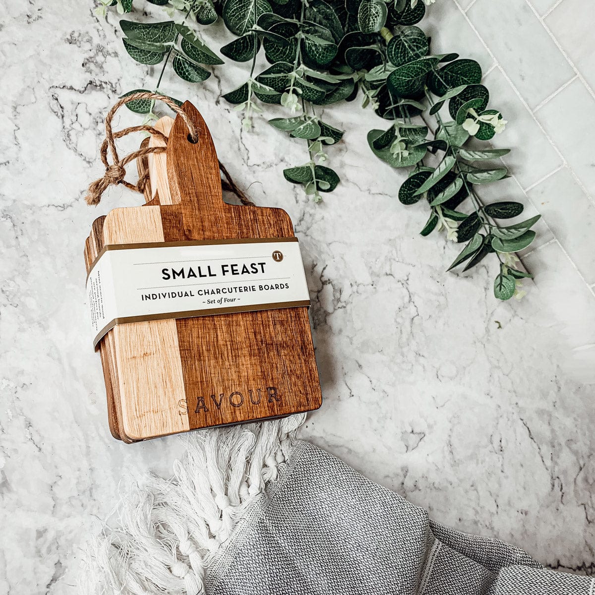 4 Charcuterie Boards | 8x4.5" - My American Goods