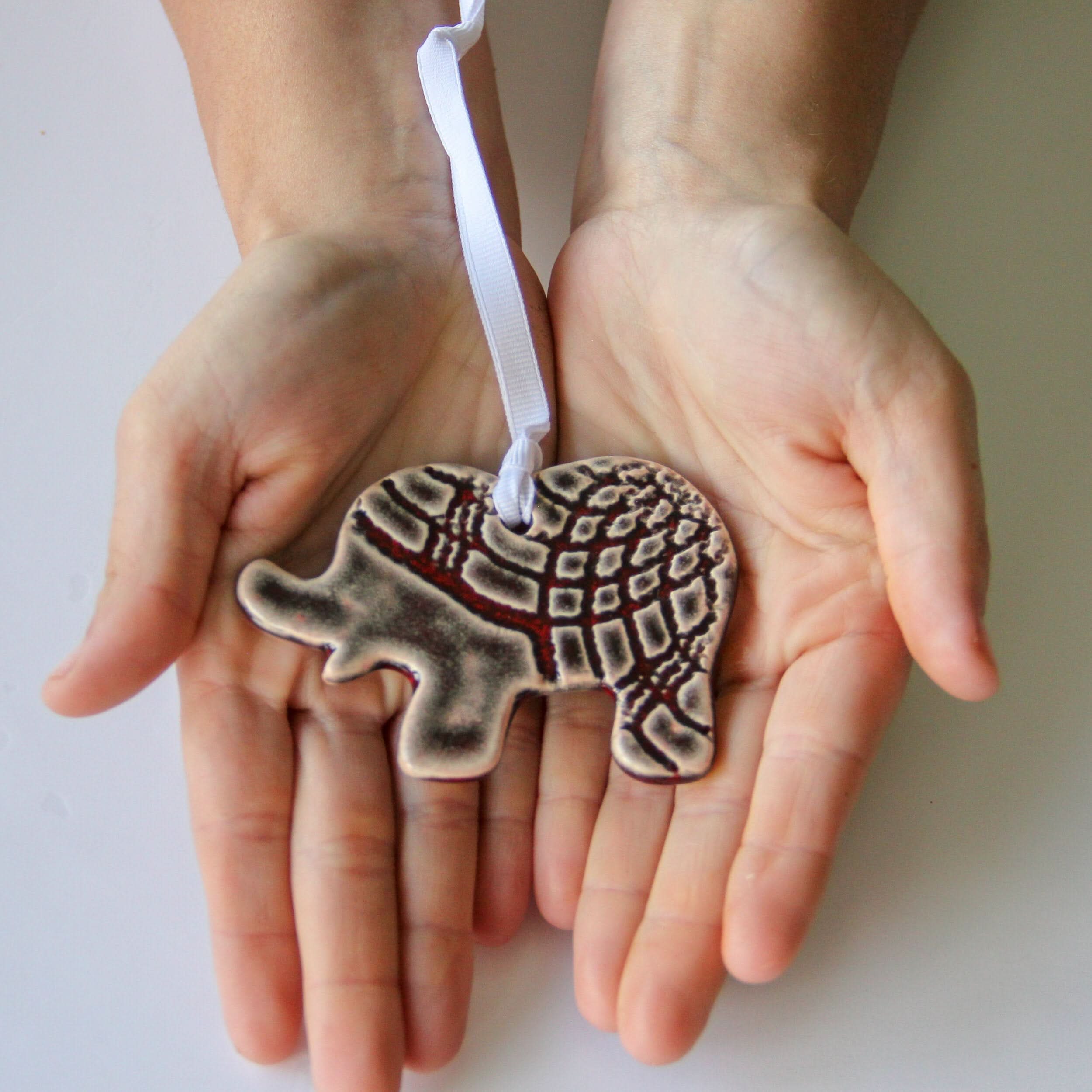 prodigalpottery Ceramic Elephant Ornament
