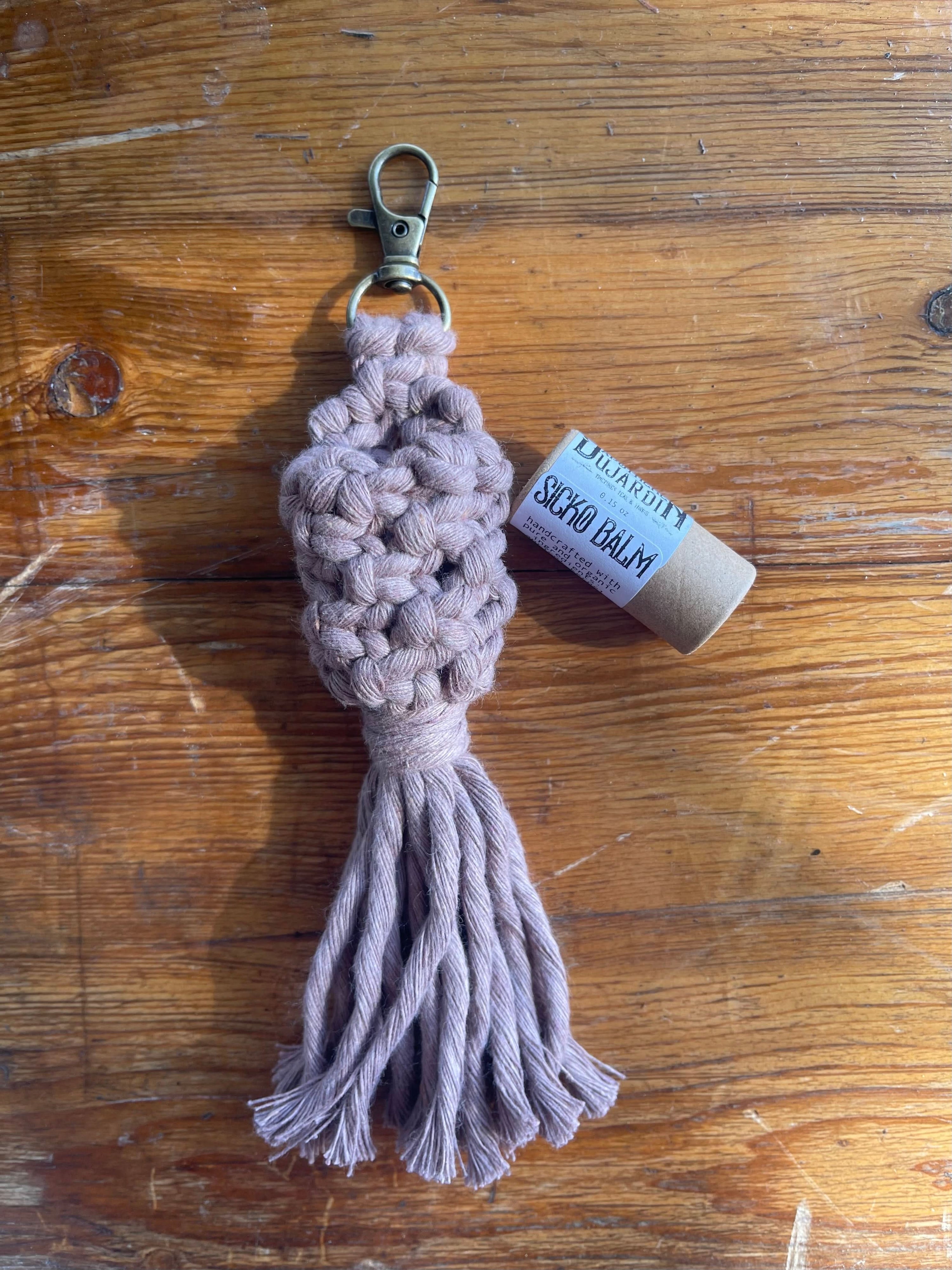 Apotheke DuJardin mauve Lip Balm Holder