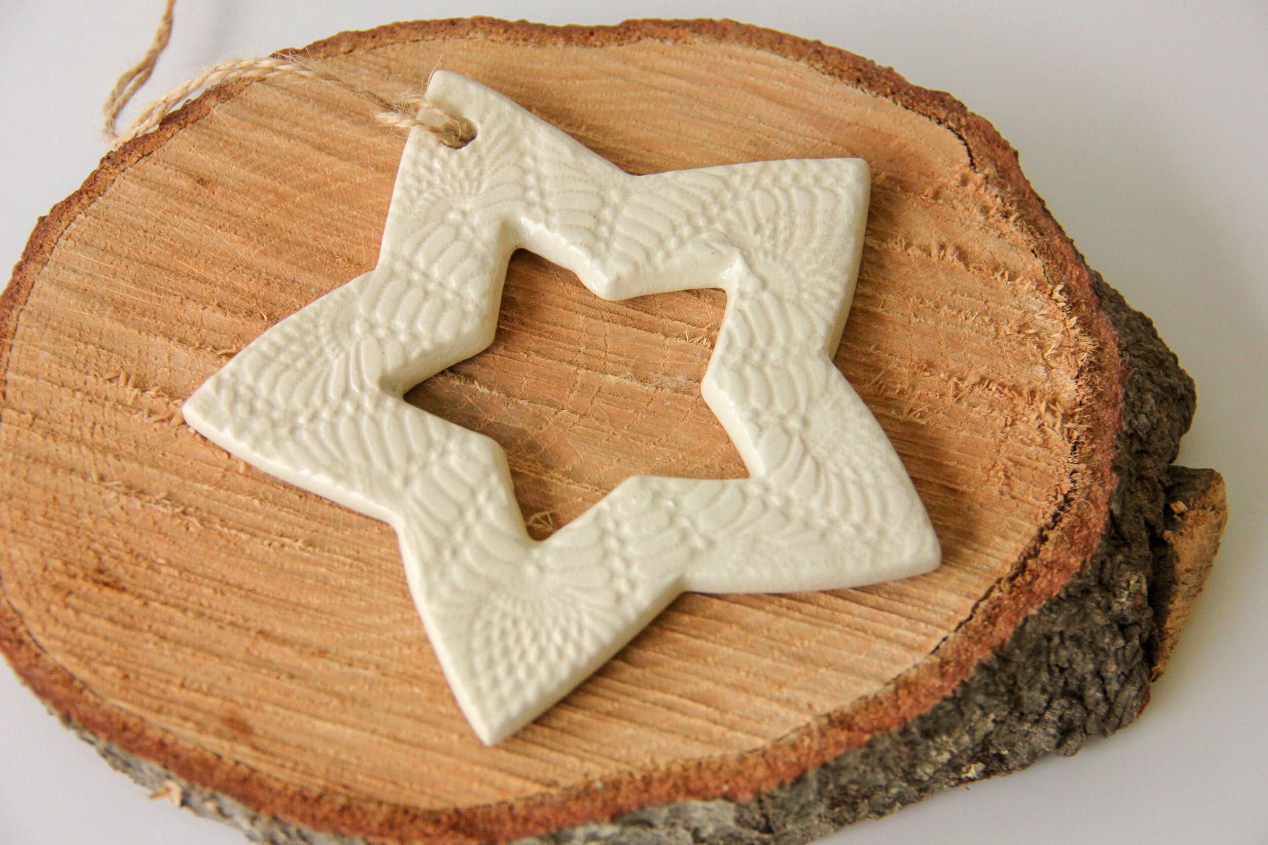 prodigalpottery Cutout Star Ornament