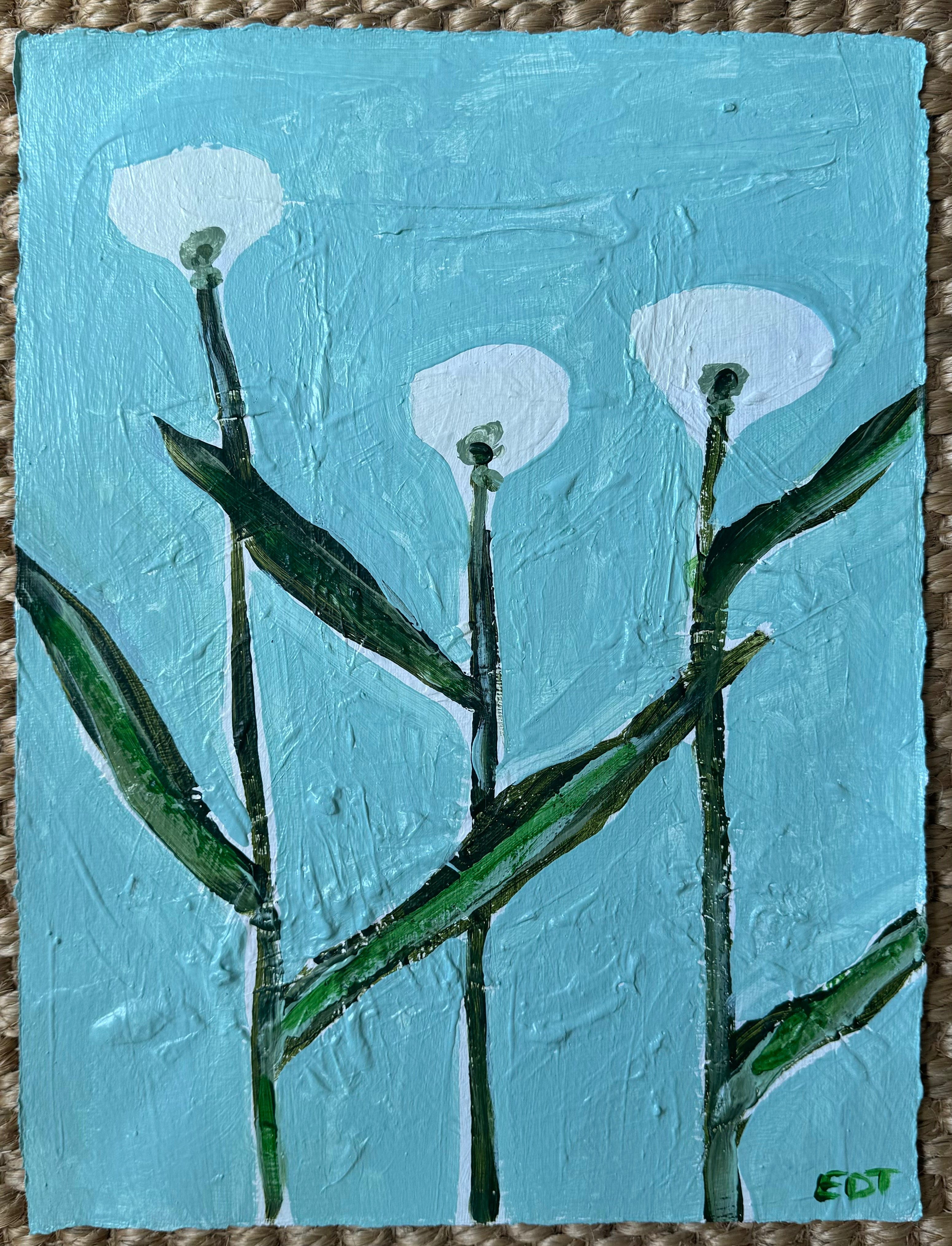 White Wildflowers Large - My American Goods