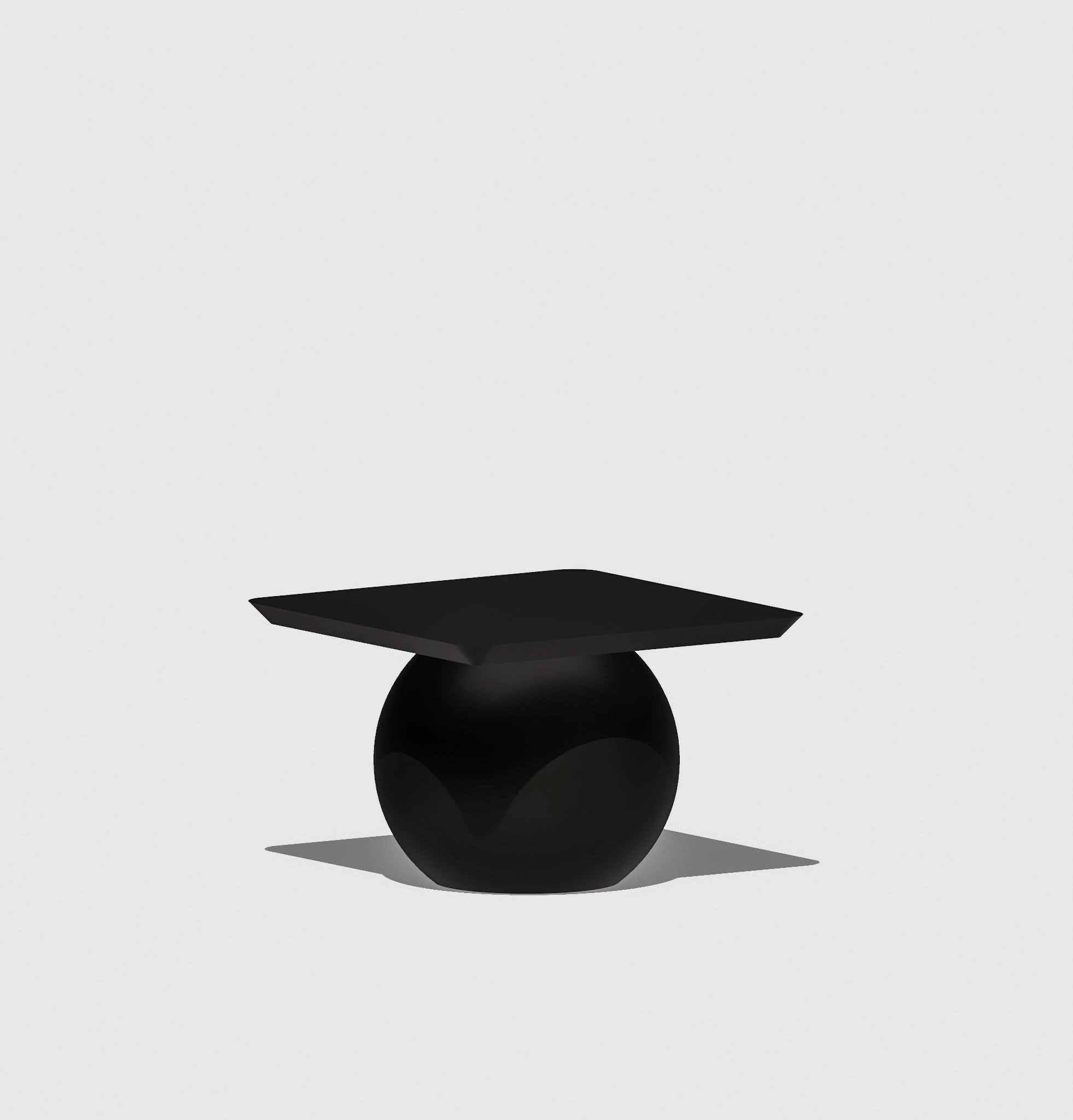 Rosebud HomeGoods Black / Small BALL Unique Plant Stand
