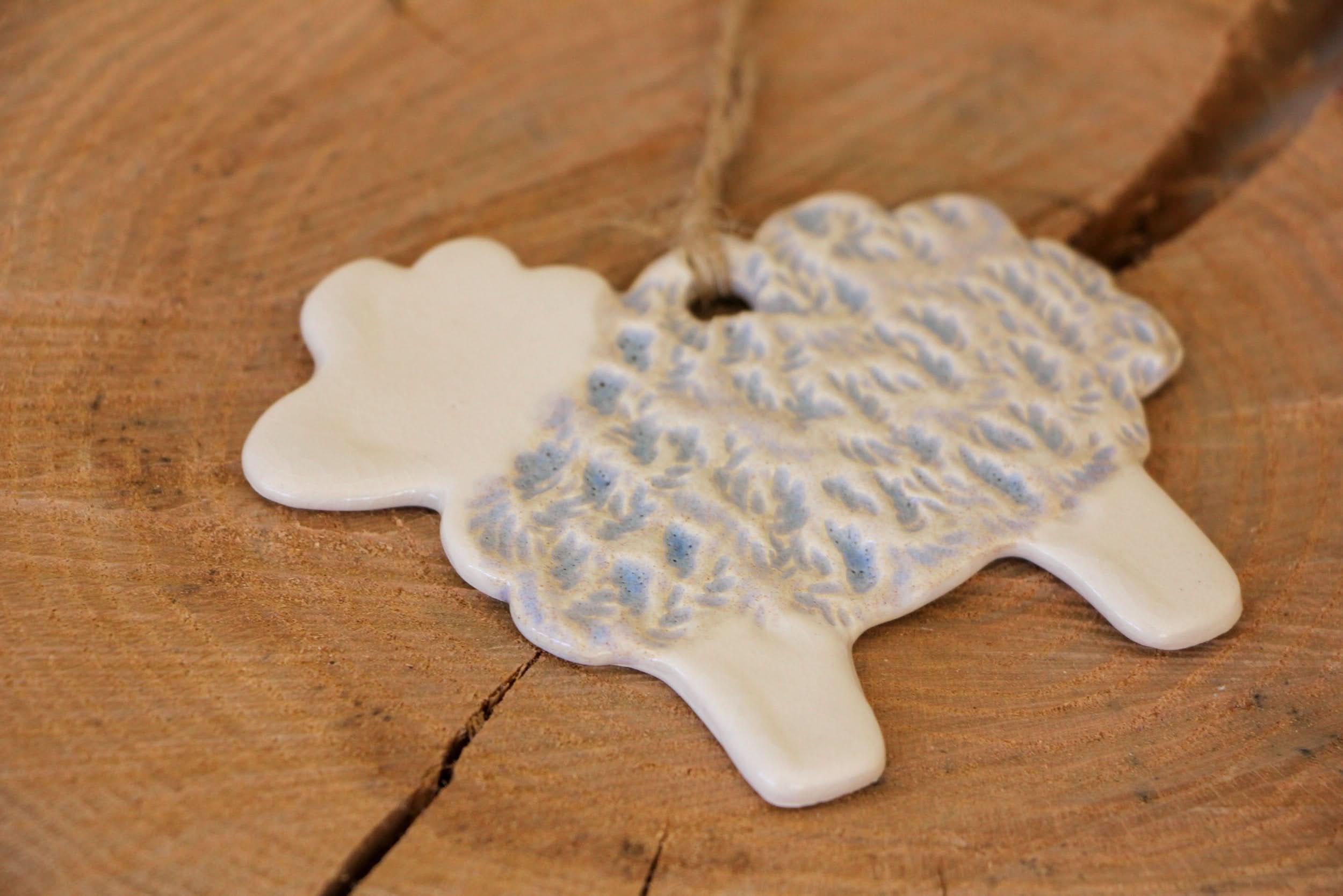 Ceramic Sheep Ornament - My American Goods