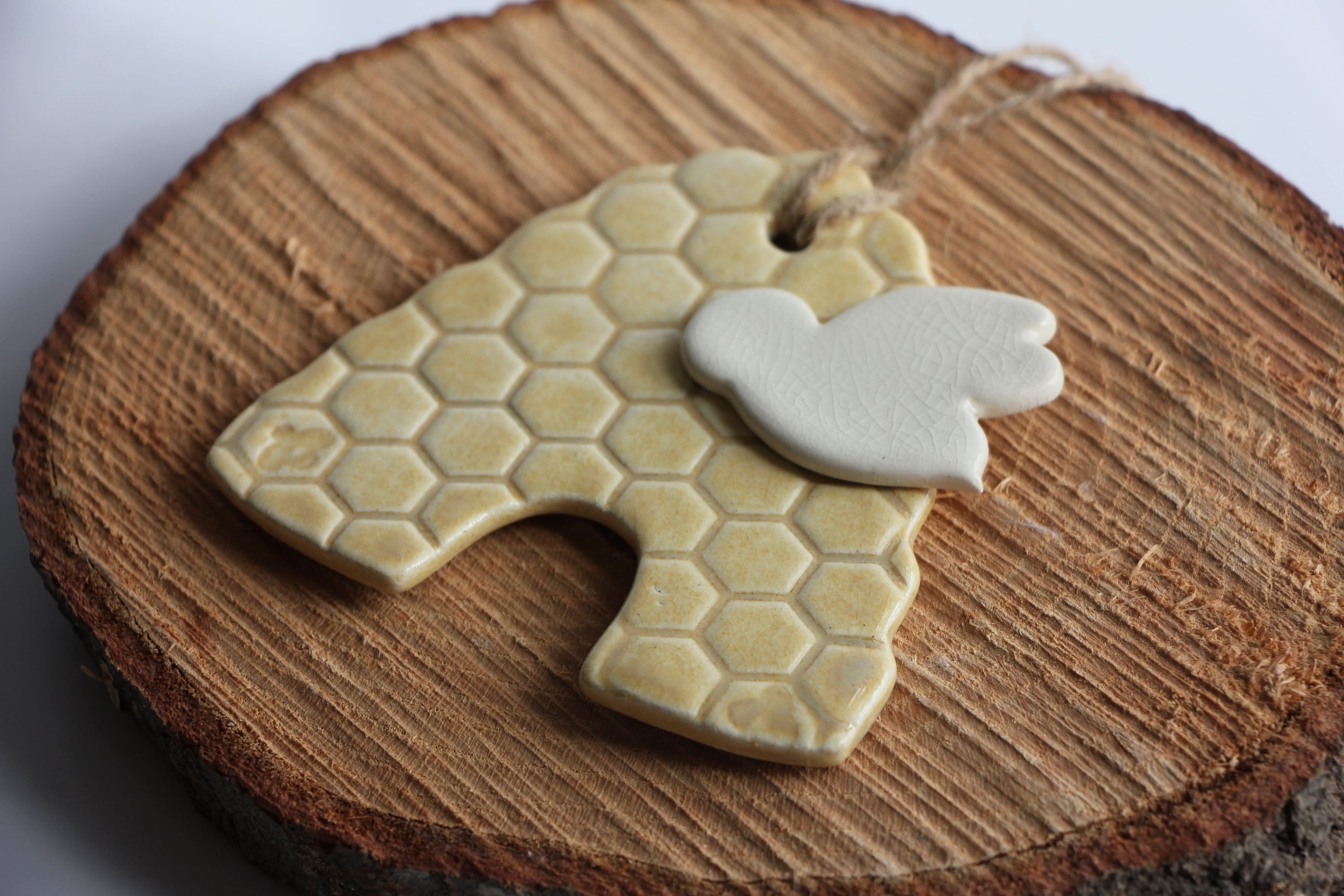 prodigalpottery Ceramic Beehive Ornament
