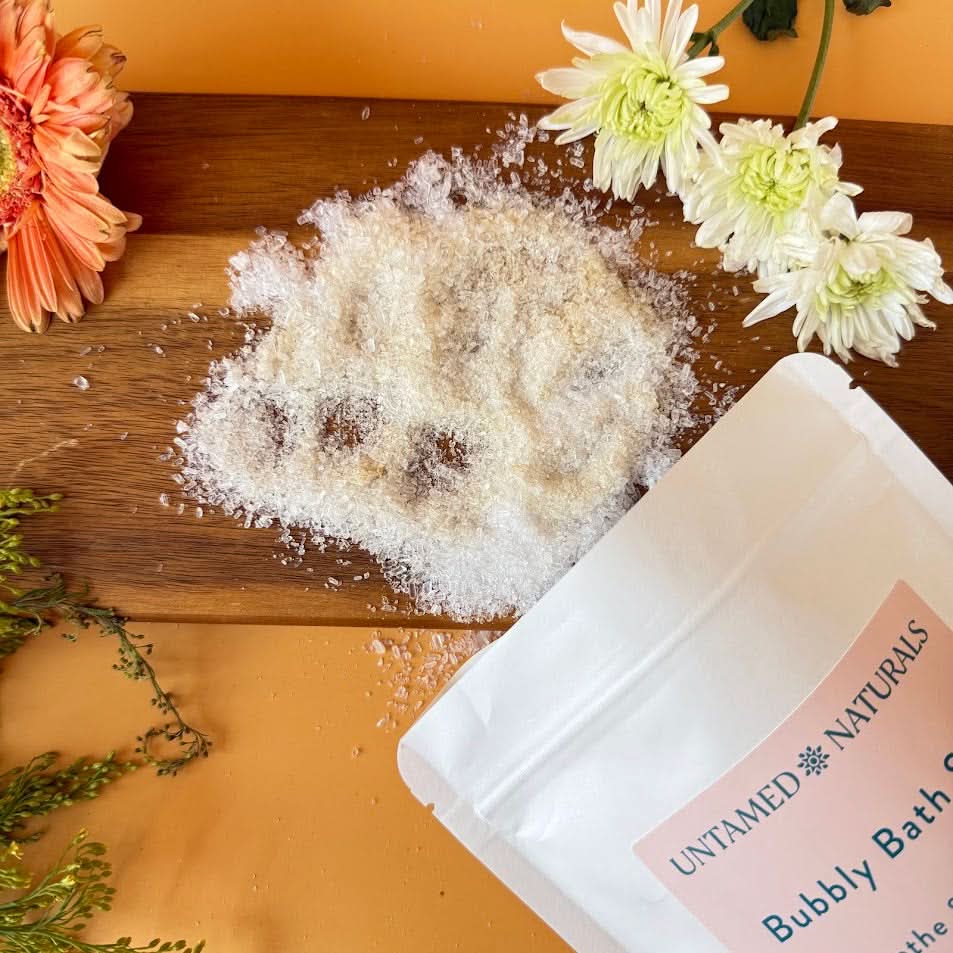 UnTamed Naturals 🌸 Calm & Nourish Bubbly Bath Soak