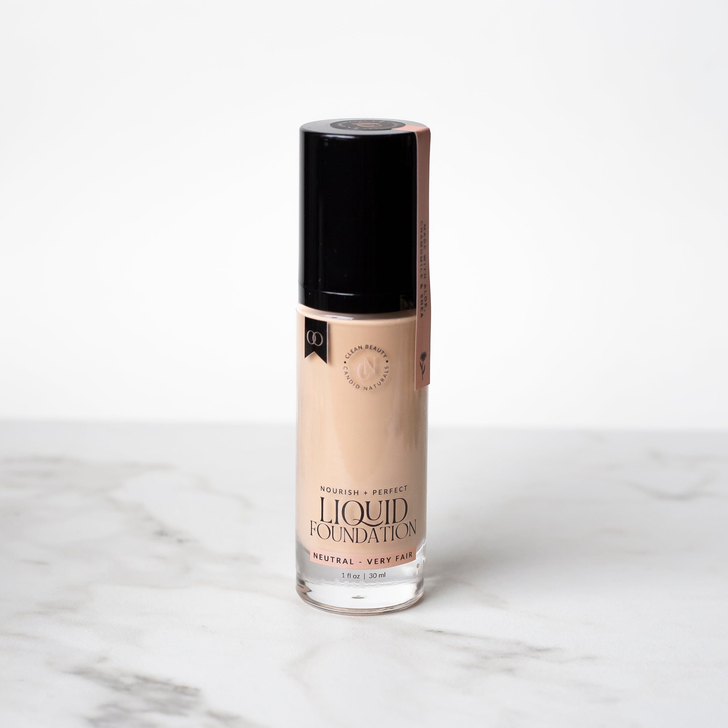 Candid Naturals Full Size (30ml) / 00 | Neutral - Very Fair Natural Liquid Foundation
