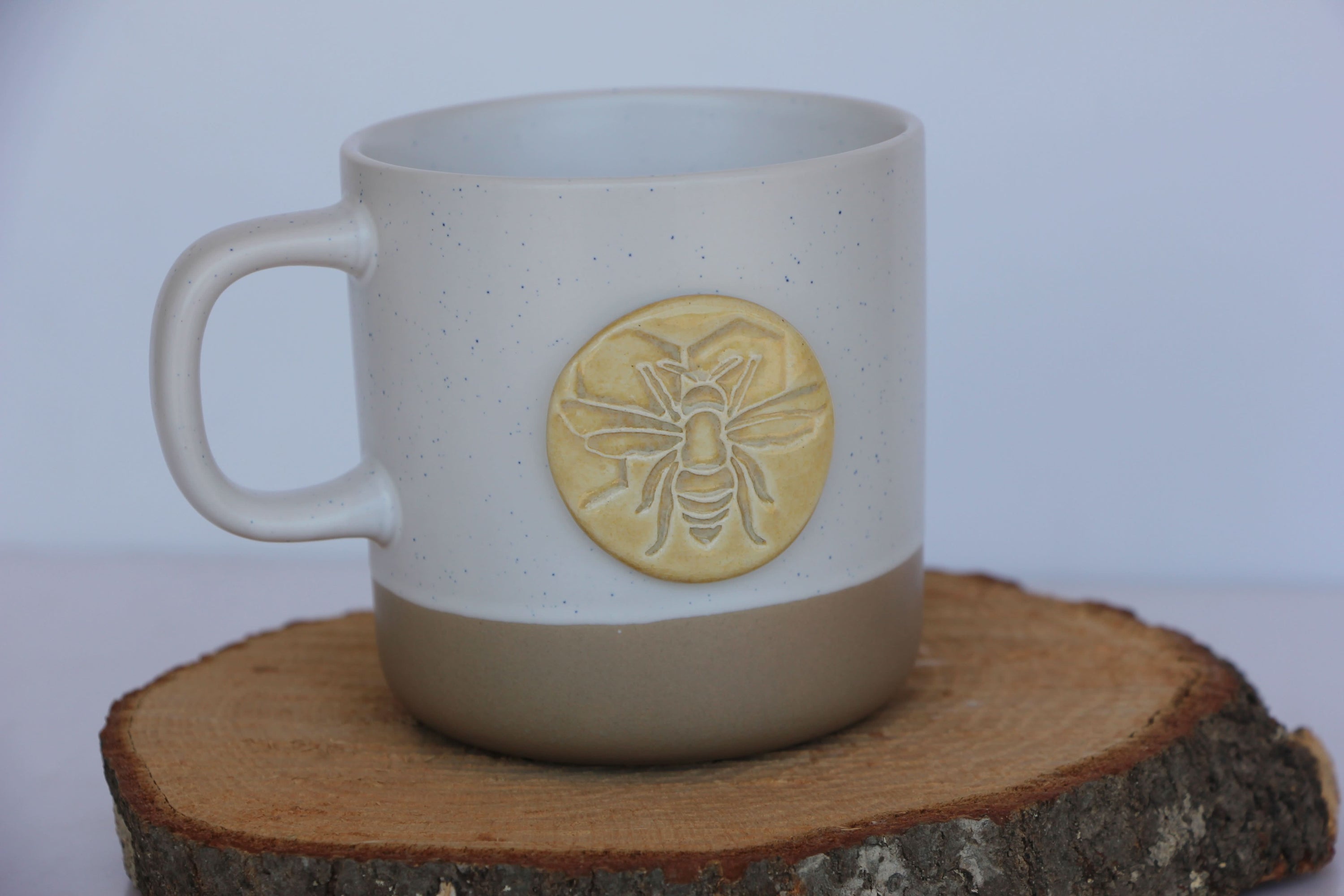 prodigalpottery Ceramic Bee Mug