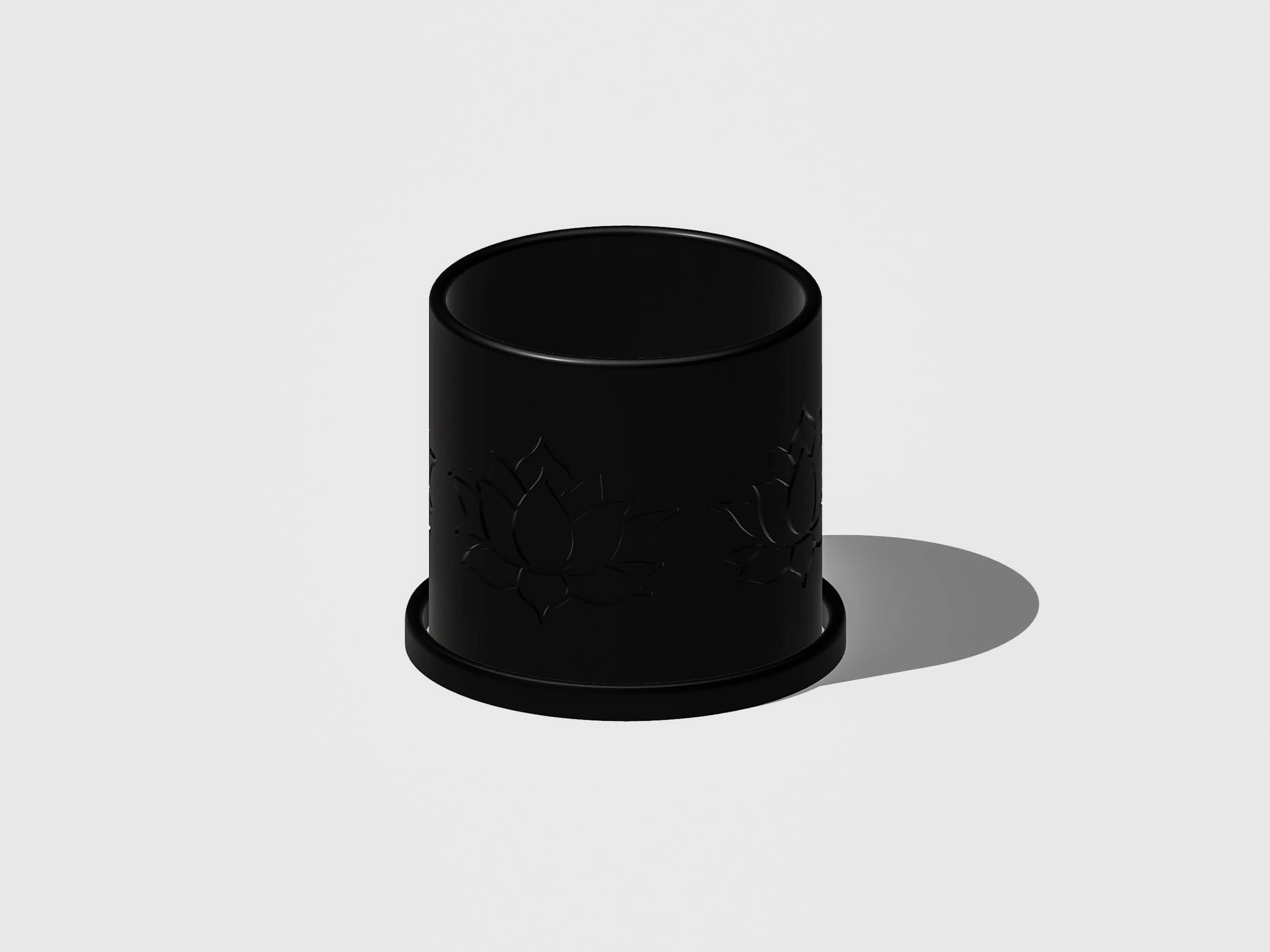 Lotus Flower Pot with Drainage - My American Goods