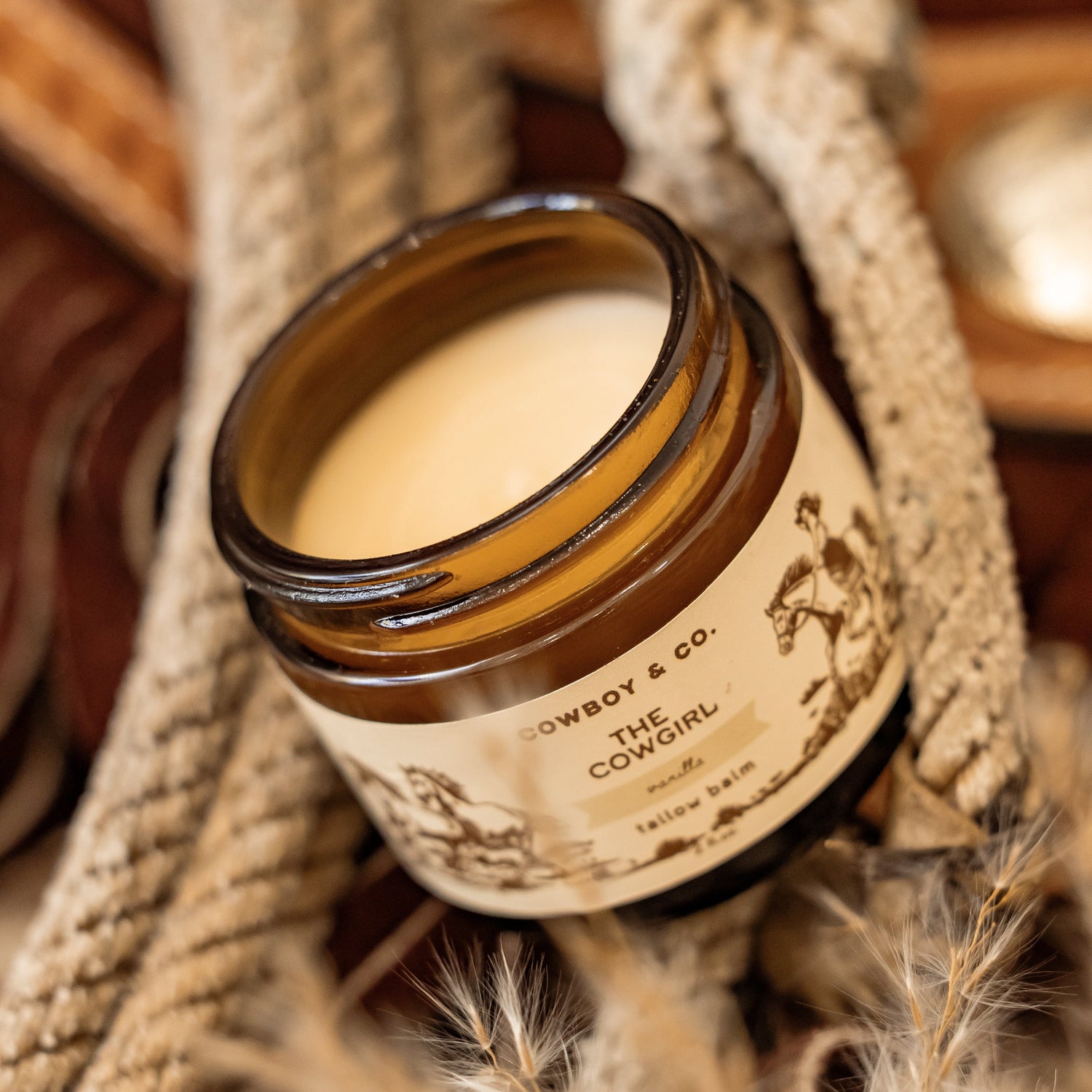 The Cowgirl - Vanilla Infused Organic Tallow Balm Moisturizer - My American Goods