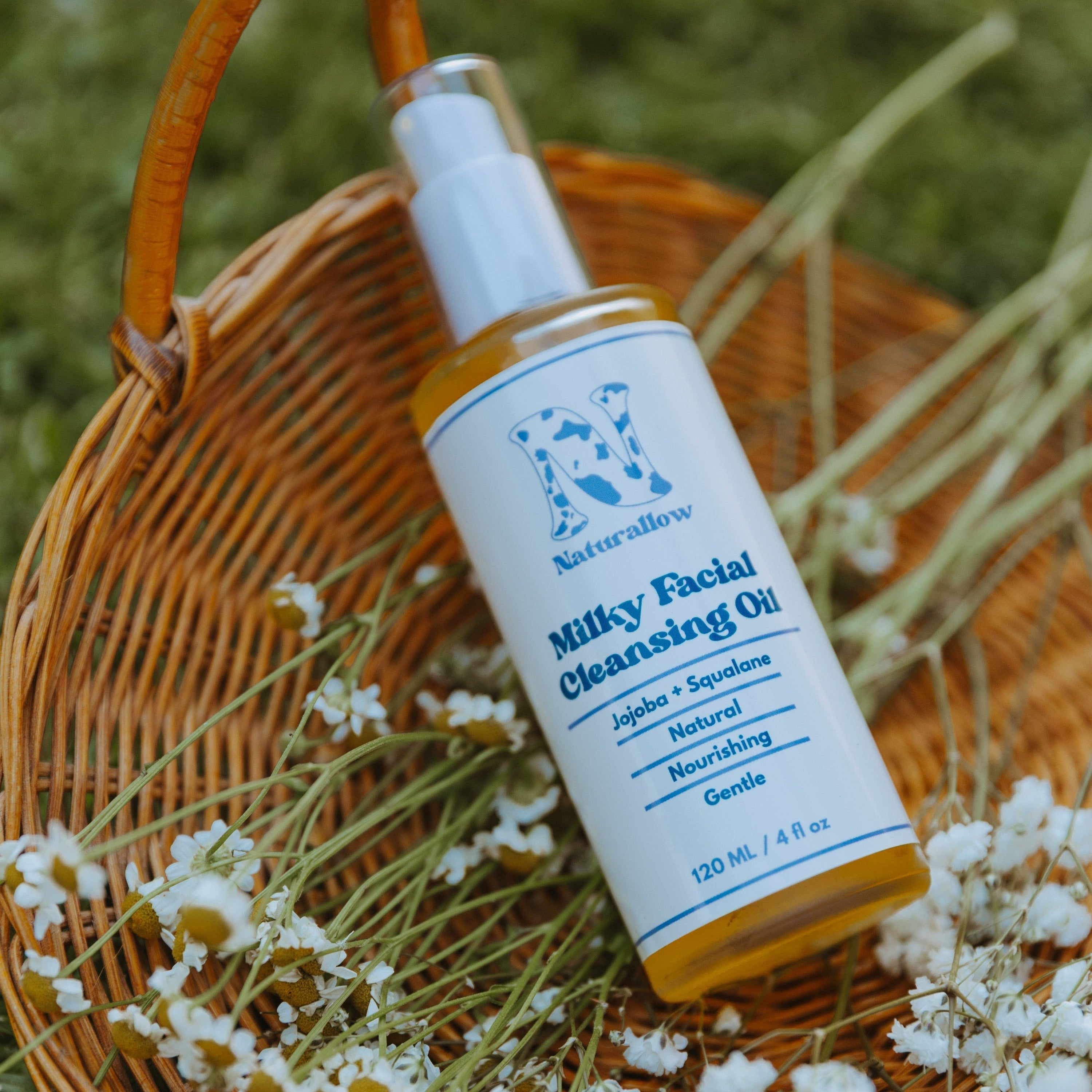 Naturallow Bath Milky Facial Cleansing Oil