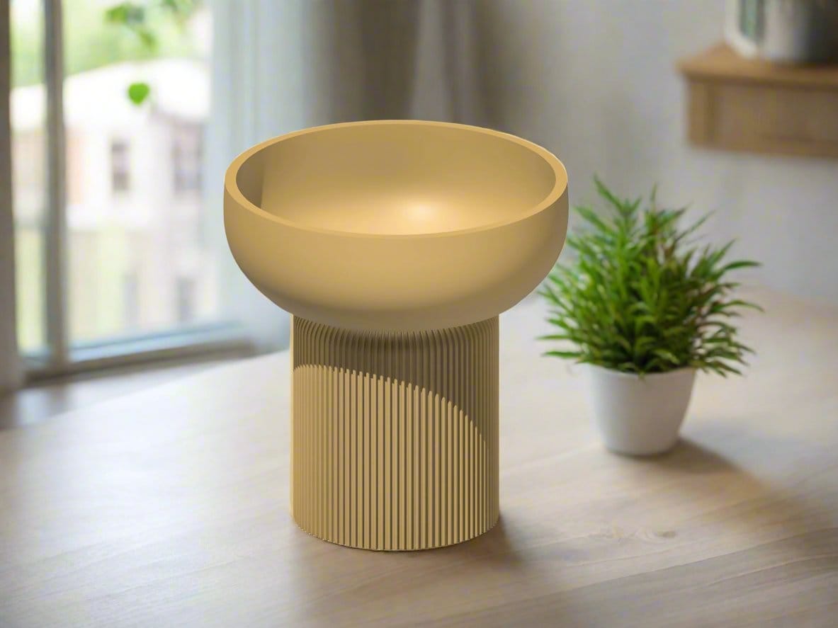 Modern Pedestal Plant Pot, Two-Piece - My American Goods