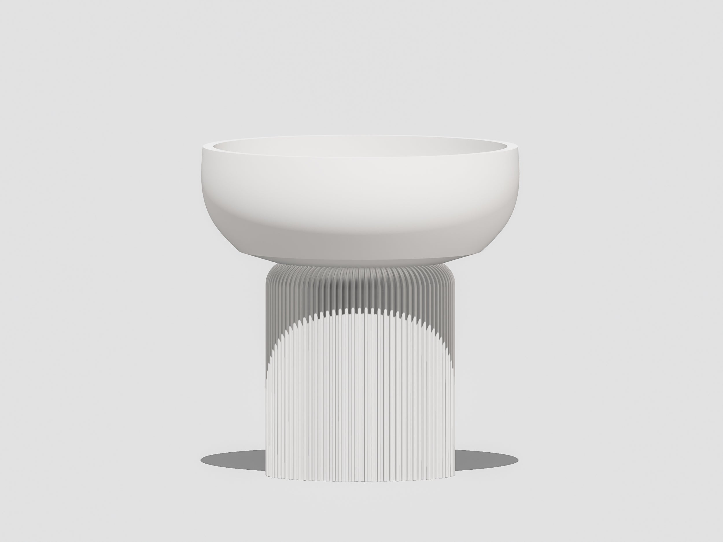 Modern Pedestal Plant Pot, Two-Piece - My American Goods