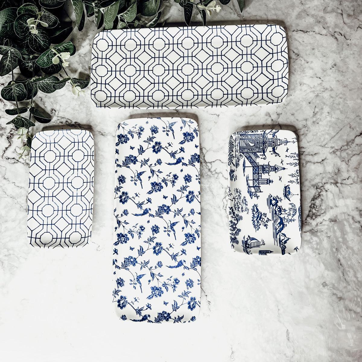 Gia Roma chinoiserie Chinoiserie Serving Set 4pc
