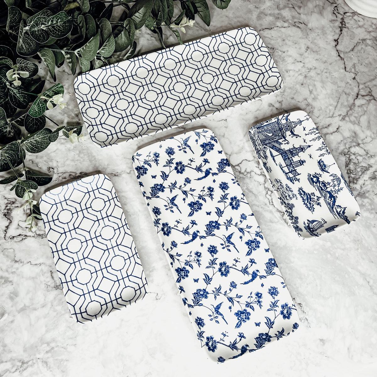 Gia Roma chinoiserie Chinoiserie Serving Set 4pc