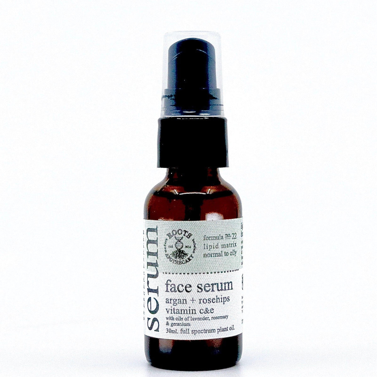 Roots Apothecary Moisturizers normal to oily / 30ml (1oz) Vitamin C & E Botanical Face Serum