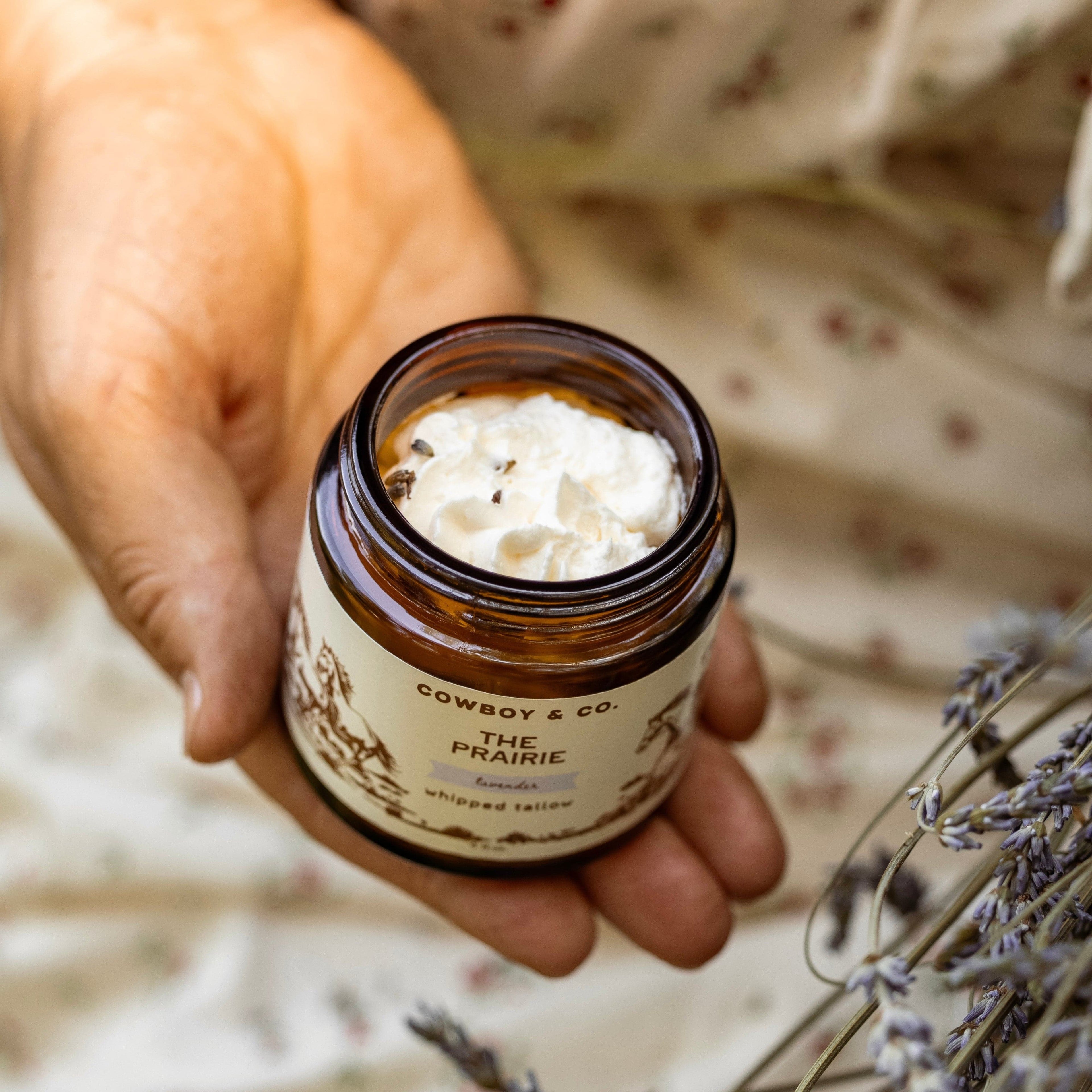 The Prairie - Lavender Infused Organic Whipped Tallow Moisturizer - My American Goods