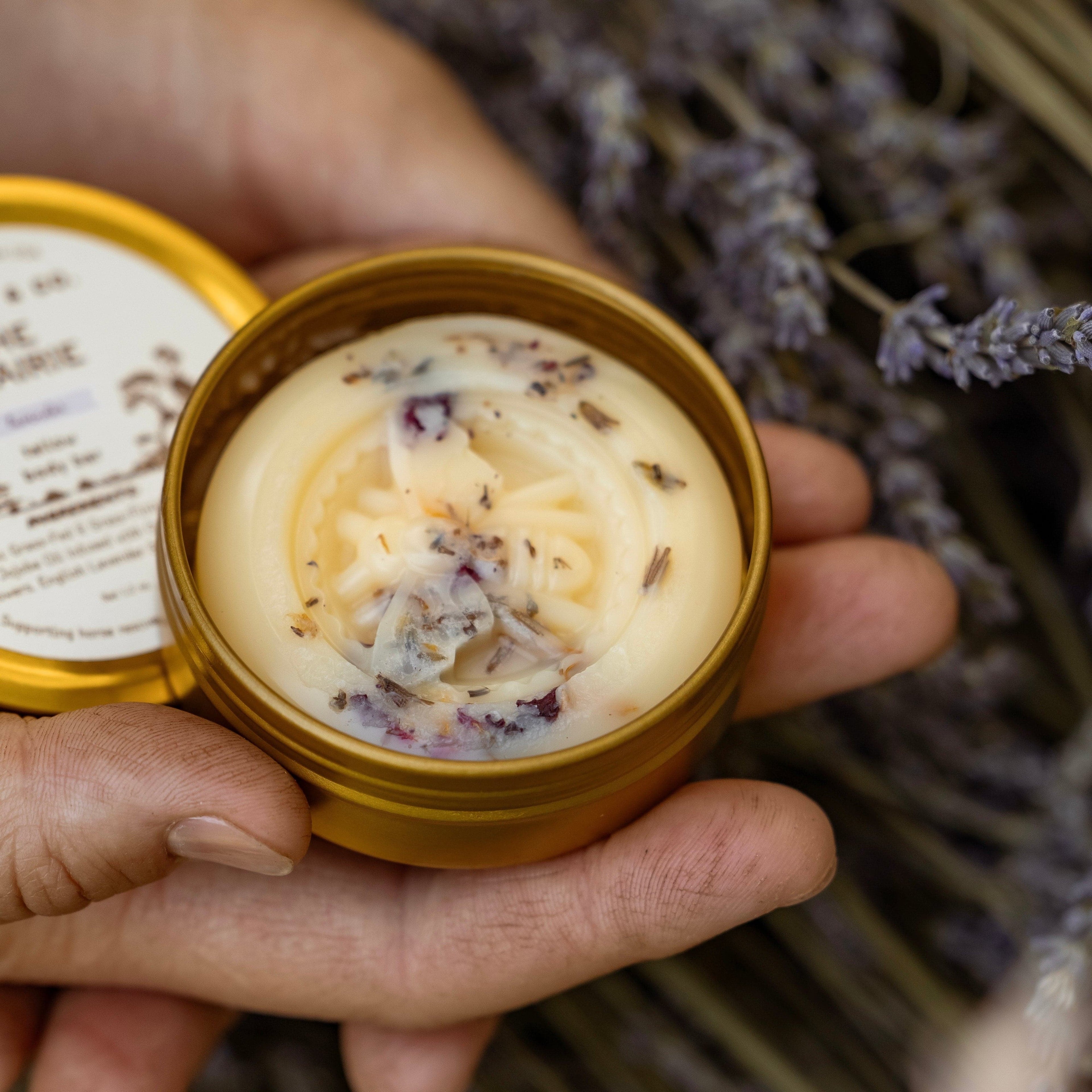 The Prairie - Lavender Infused Organic Tallow Body Bar - My American Goods