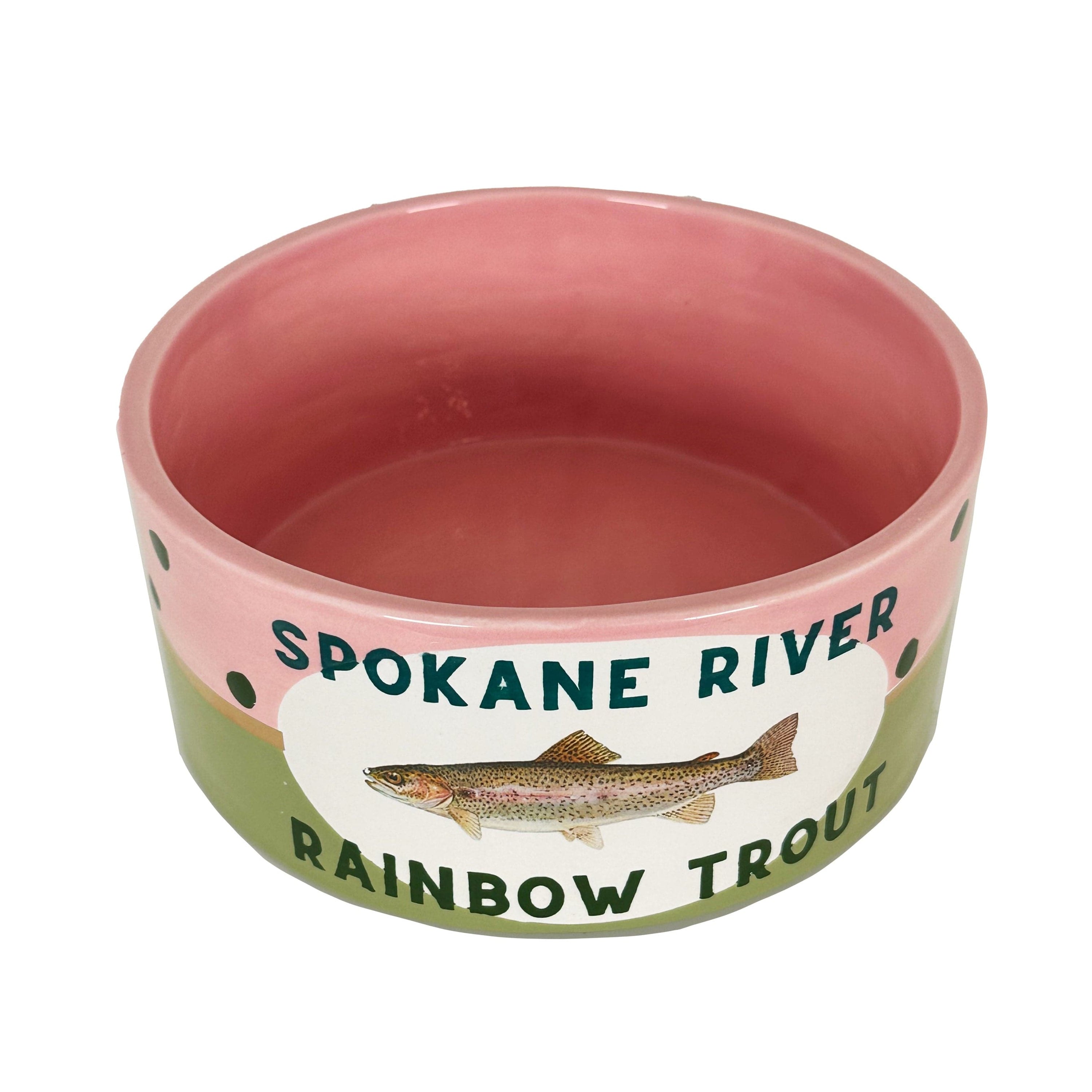 Ruby Clay Company "Canned" Rainbow Trout Vase