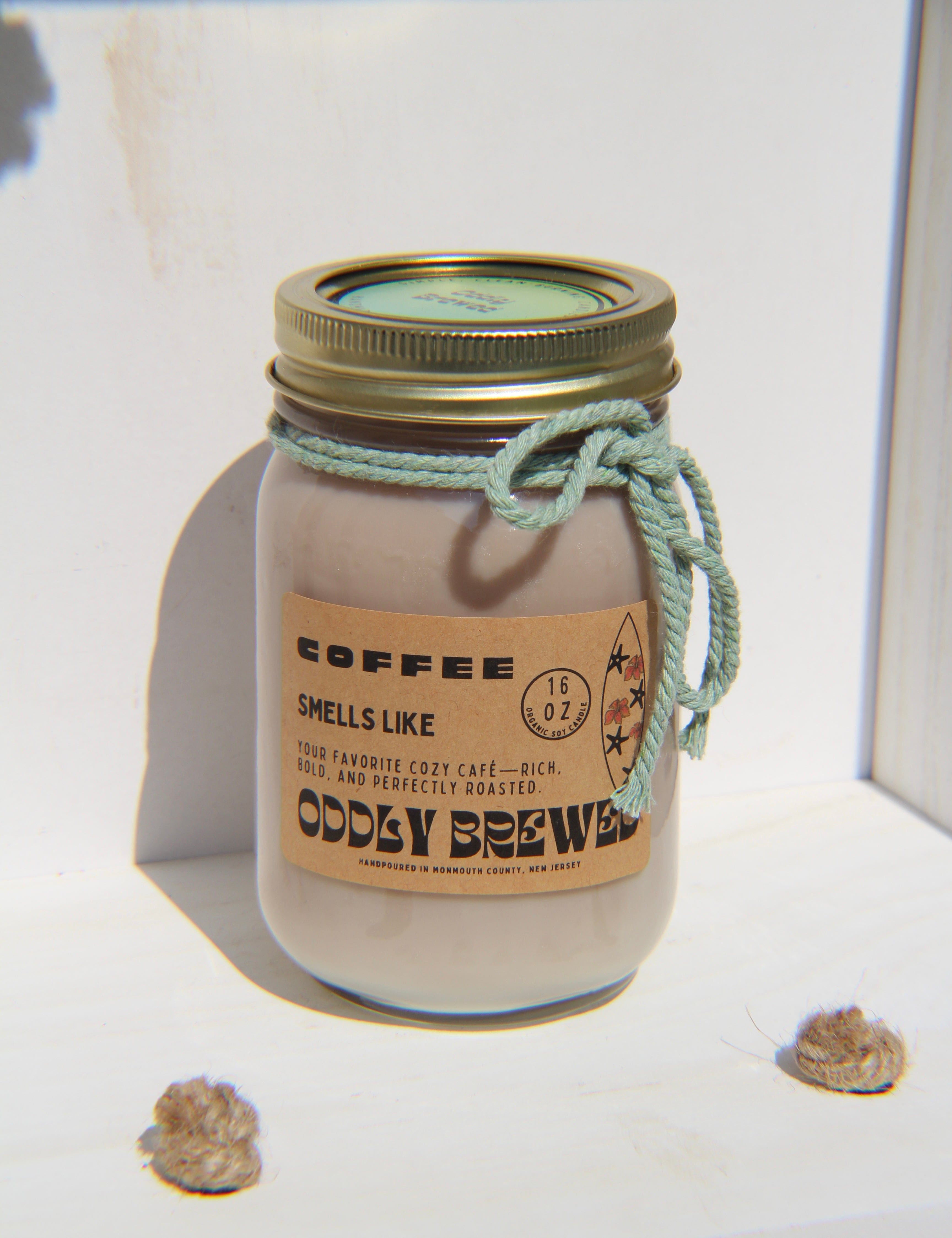 Farmers Market Hazelnut Caramel Latte Soy Candle - My American Goods