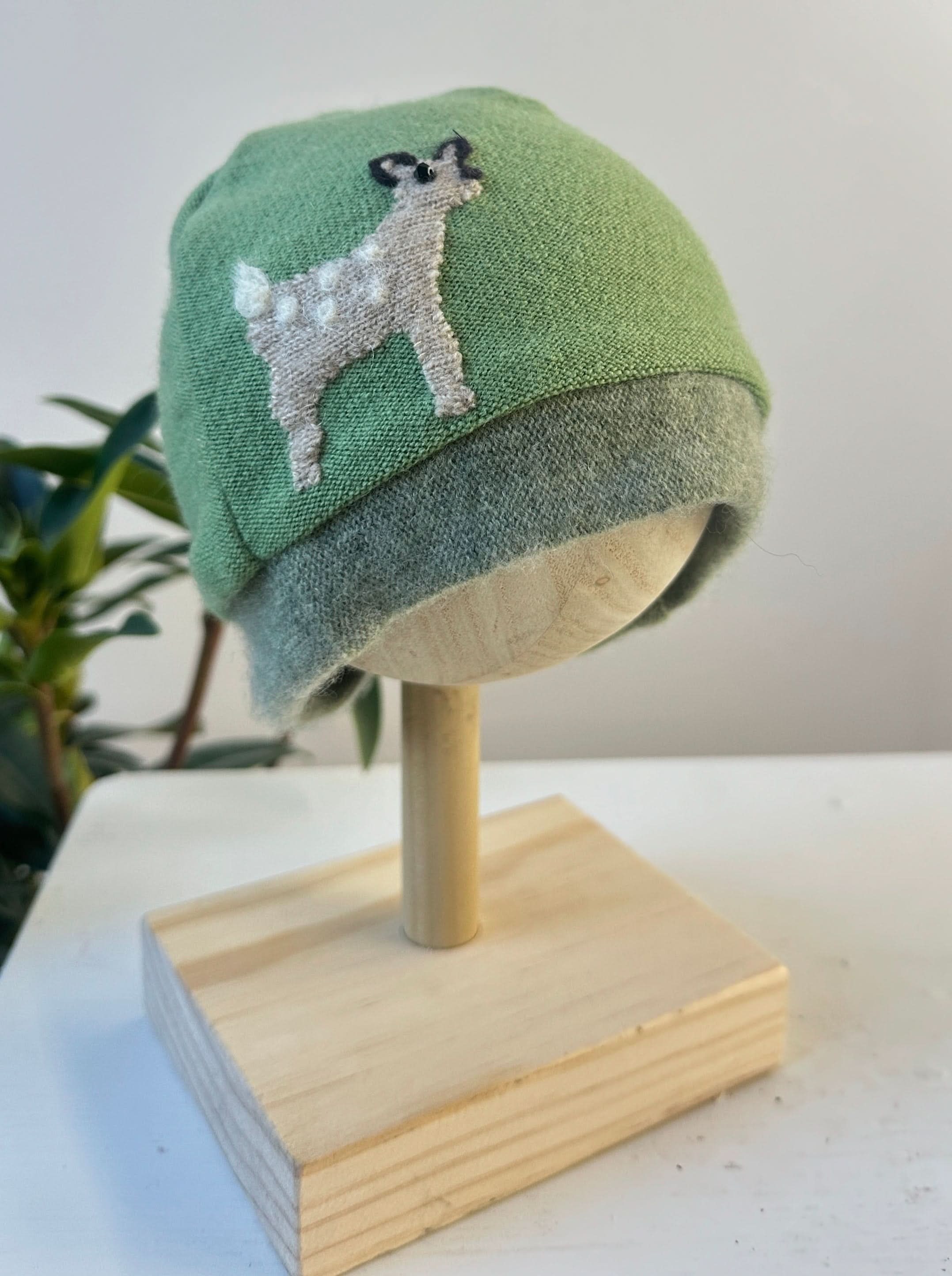 Ash & Rose hat Gray Fawn Cashmere Hat - Baby