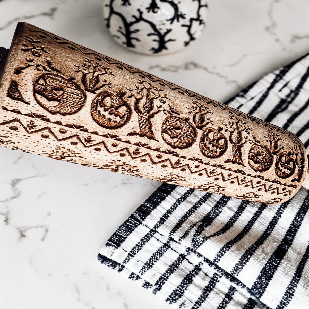Gia Roma Rolling Pin, Kitchen Tools Halloween Rolling Pin Set