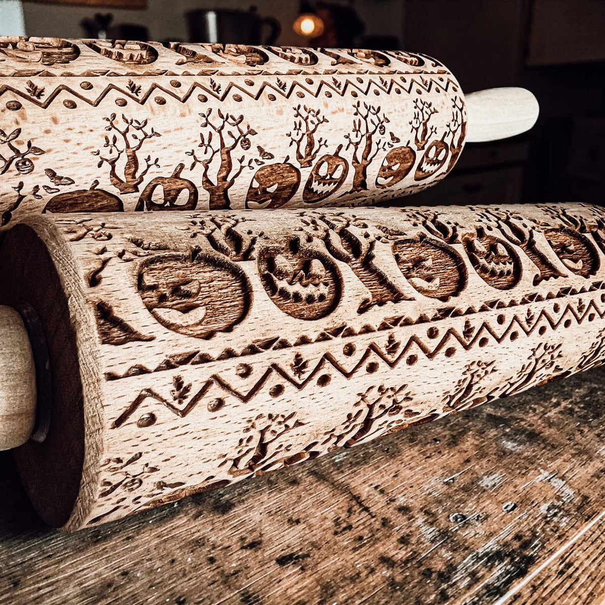 Gia Roma Rolling Pin, Kitchen Tools Halloween Rolling Pin Set