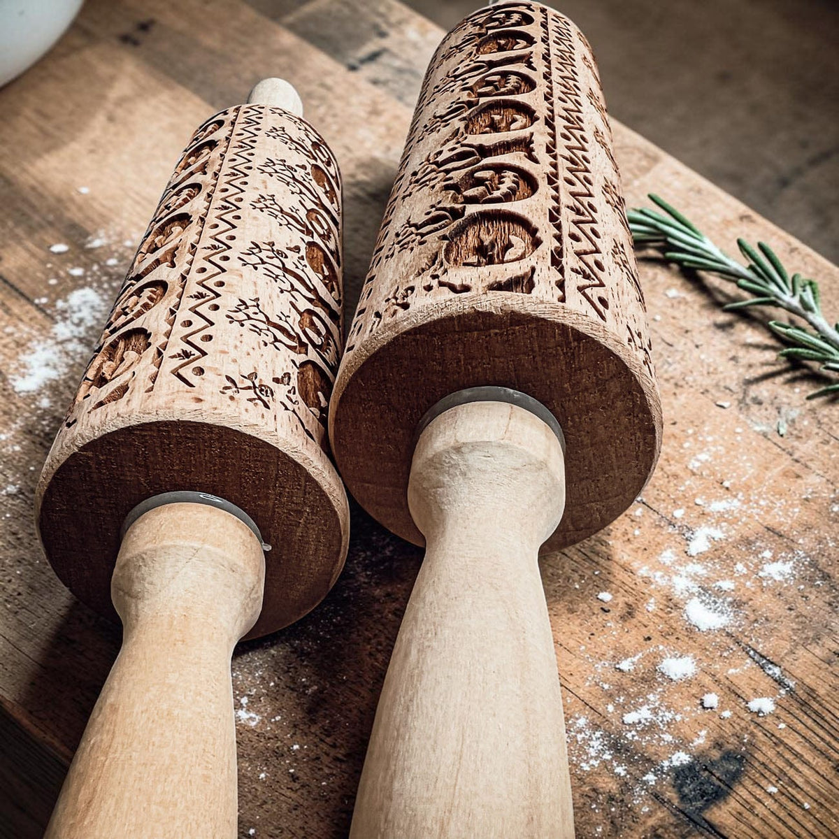 Gia Roma Rolling Pin, Kitchen Tools Halloween Rolling Pin Set