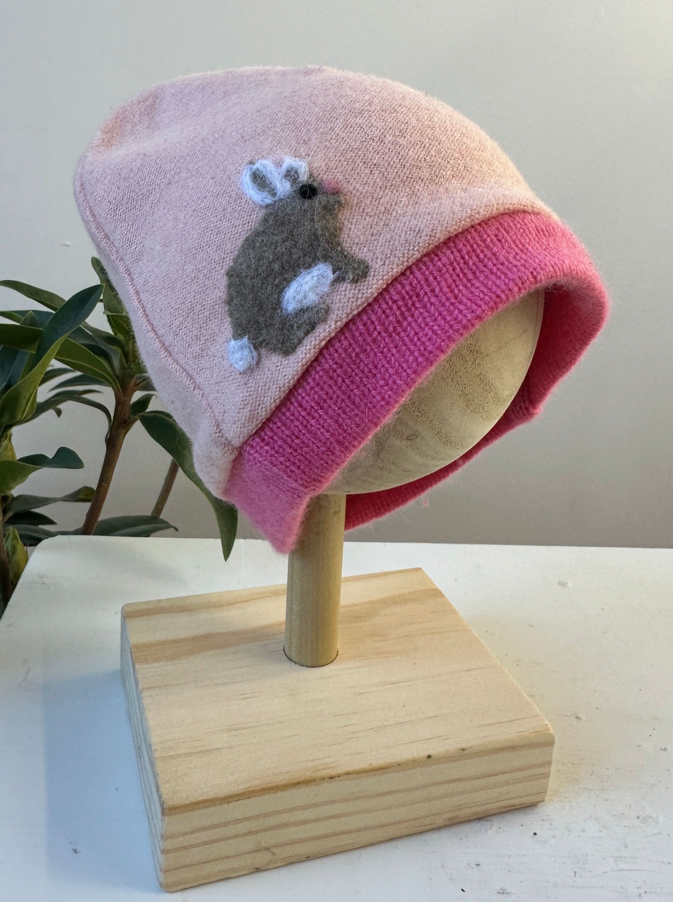 Bunny Cashmere Hat - Toddler - My American Goods
