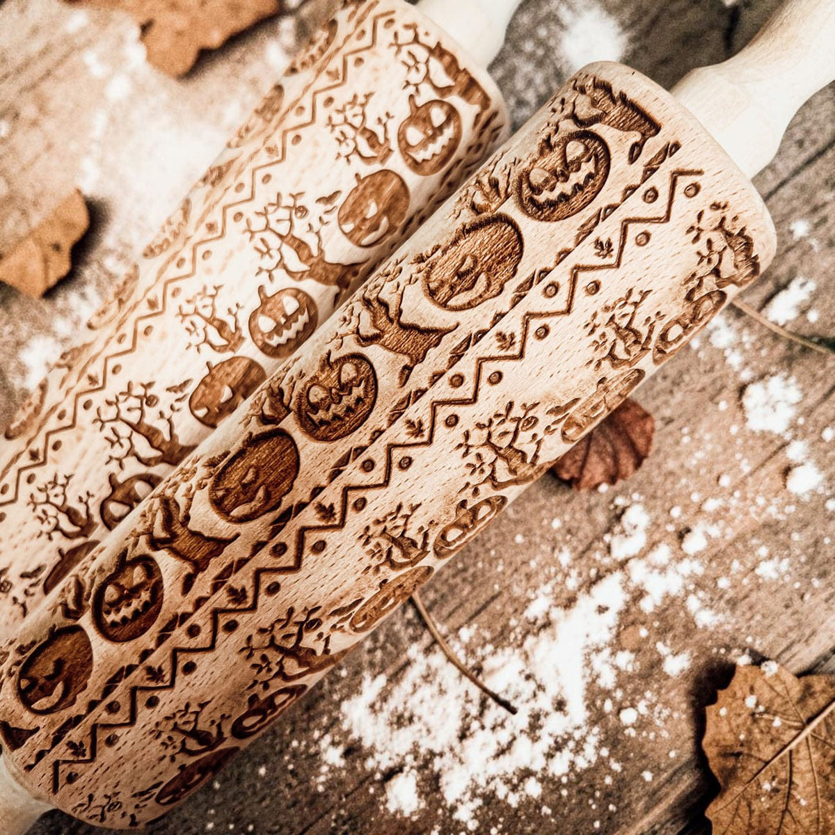 Gia Roma Rolling Pin, Kitchen Tools Halloween Rolling Pin Set