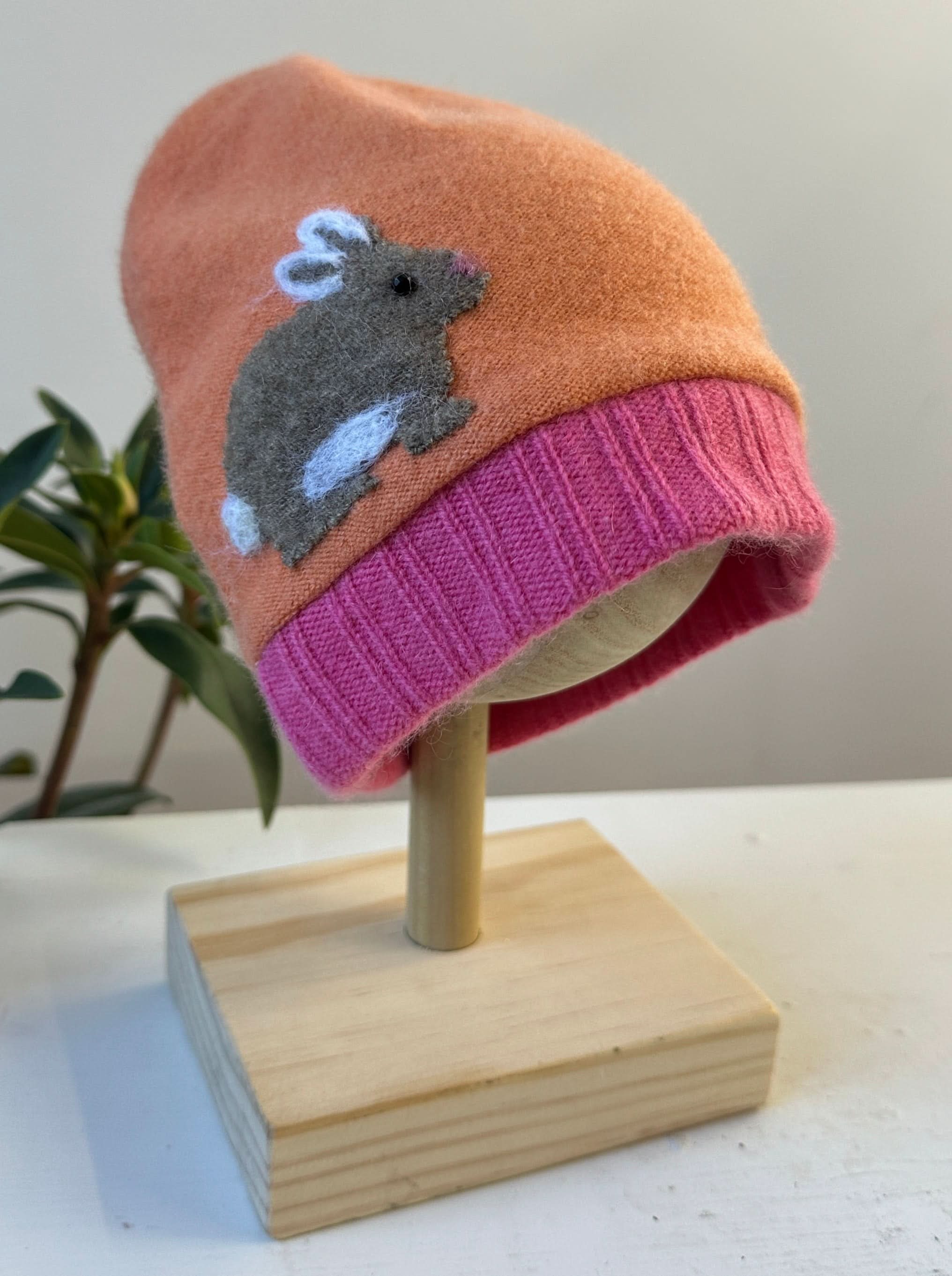 Bunny Cashmere Hat - Toddler - My American Goods