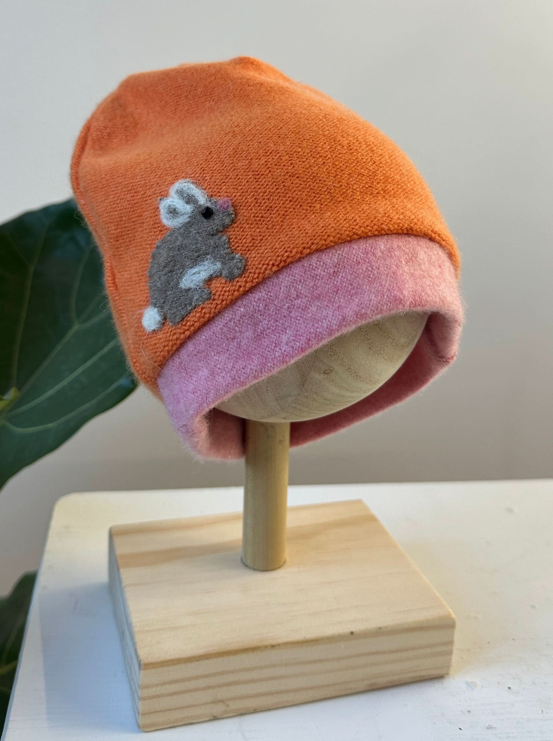 Bunny Cashmere Hat - Toddler - My American Goods