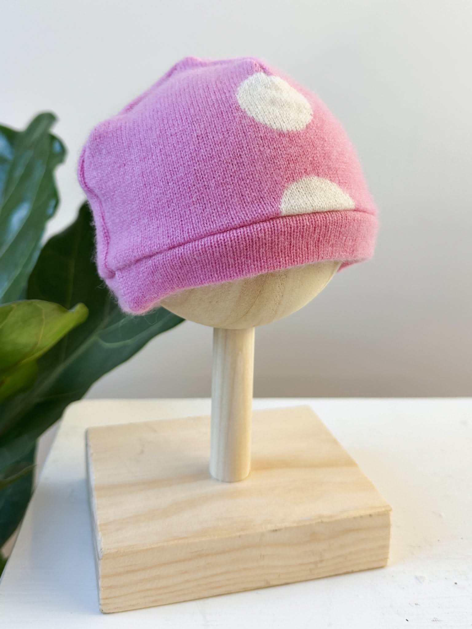 Cashmere Combo Hat - Newborn - My American Goods