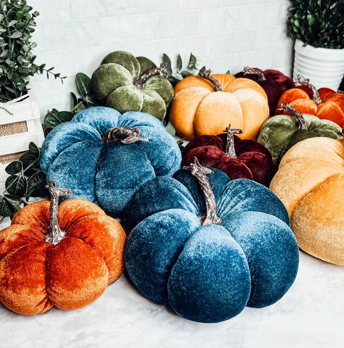 Gia Roma Pumpkins Velvet Pumpkins