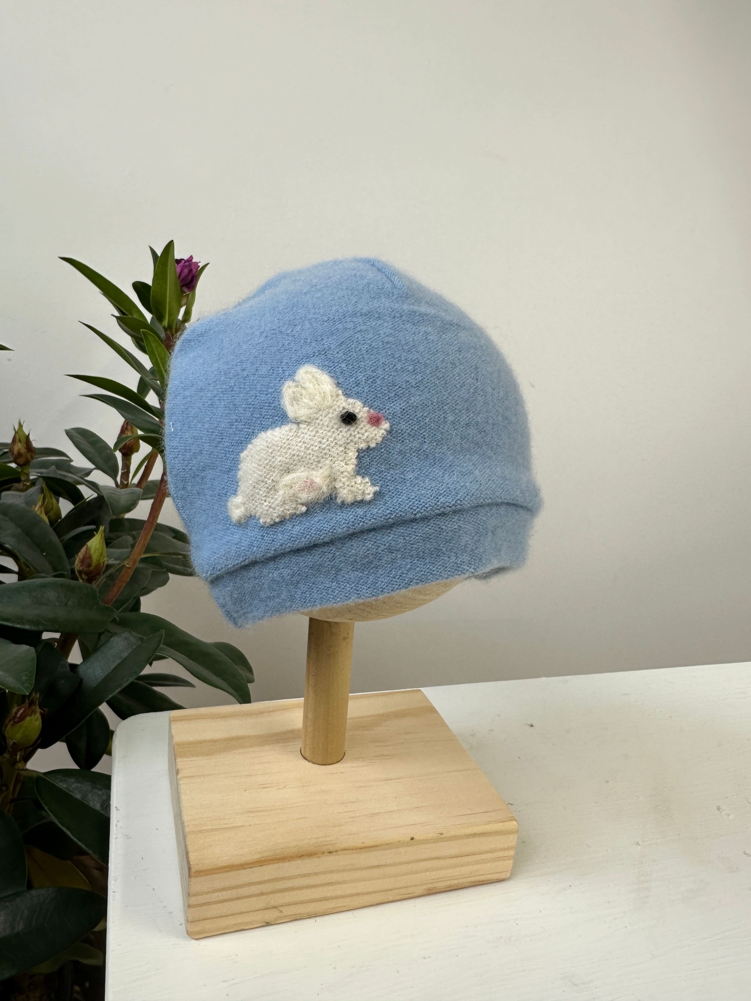 Bunny Cashmere Hat - Baby - My American Goods